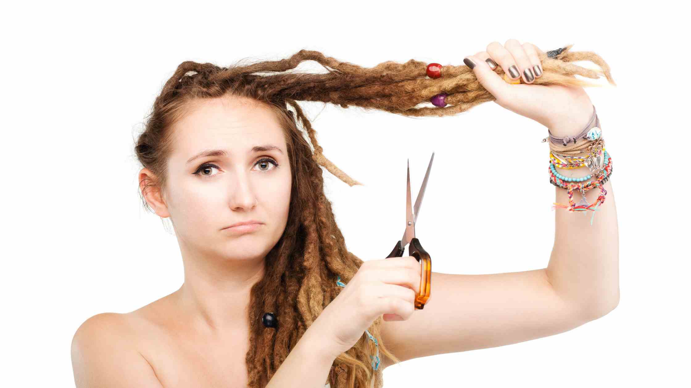 Hvordan fjerner man Dreadlocks? Uden at klippe håret af!