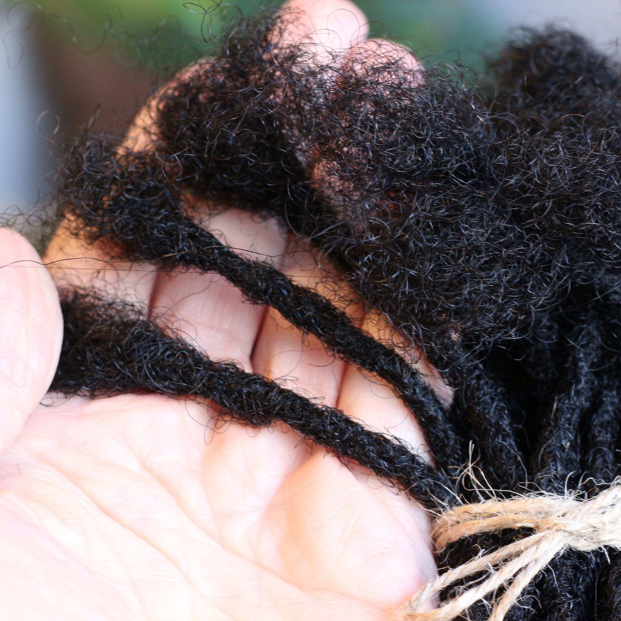 Afro Kinky Dreadlocks - Sort
