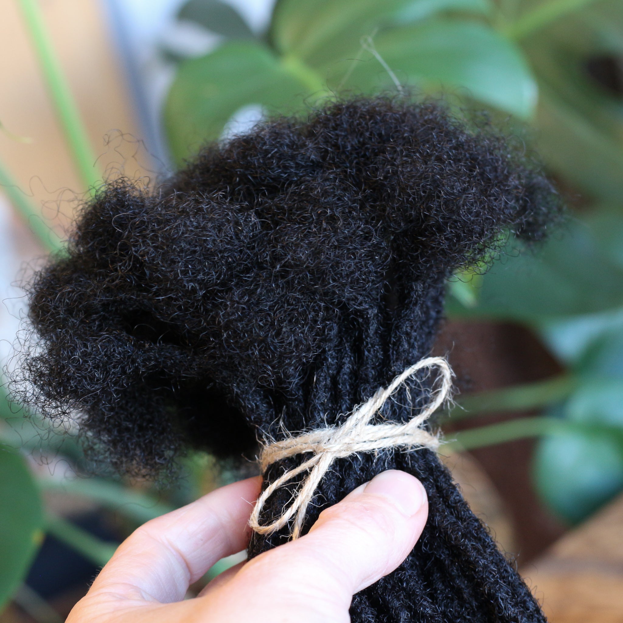 Afro Kinky Dreadlocks - Sort