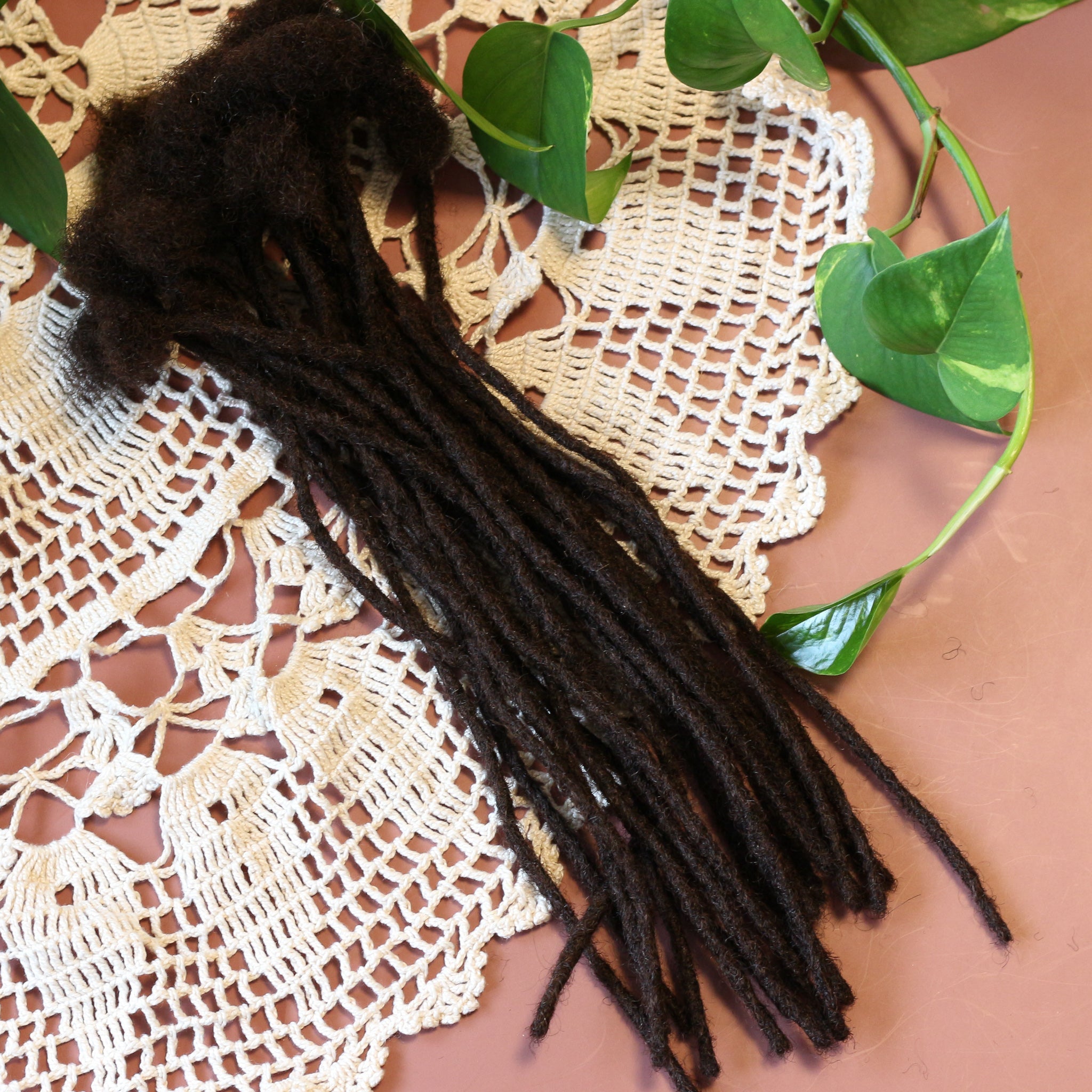 Afro Kinky Dreadlocks - Brun