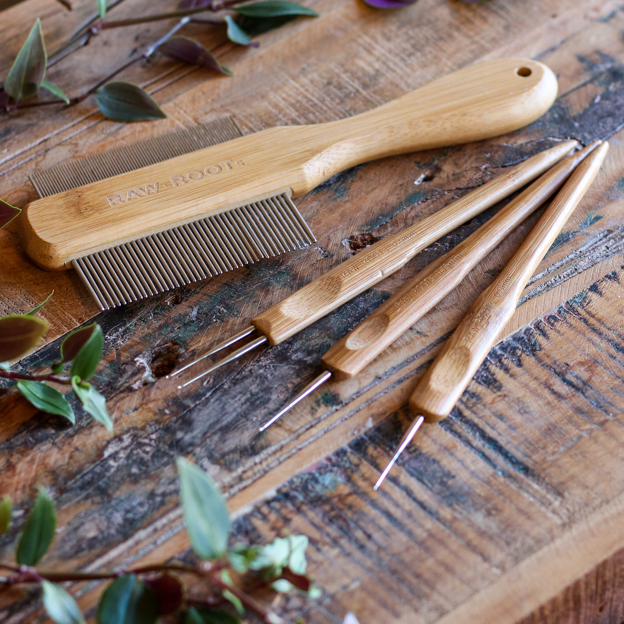 Dreadlock Bamboo Tool Kit