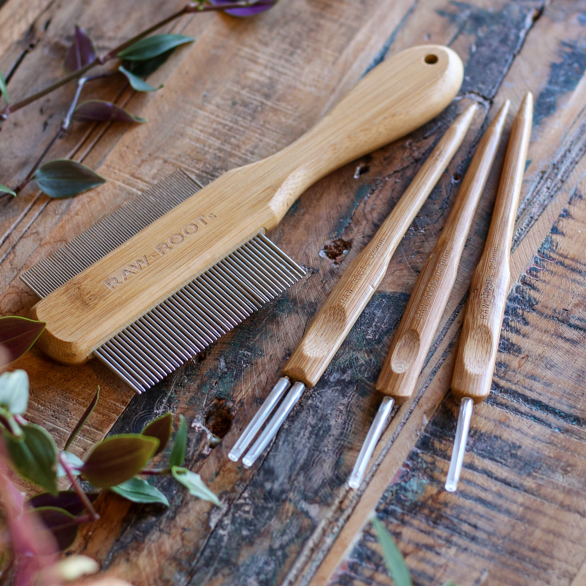 Dreadlock Bamboo Tool Kit