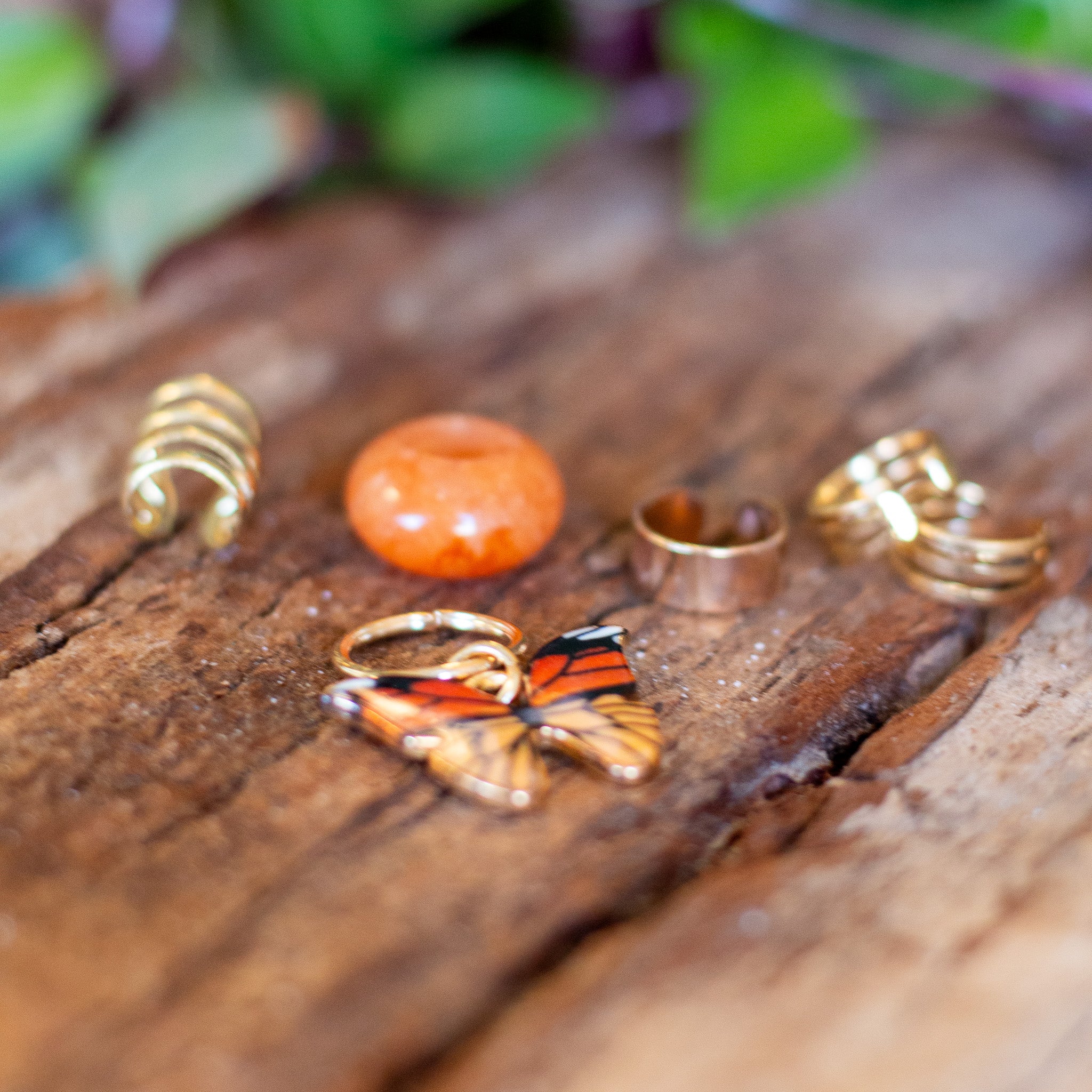 Butterfly Bliss Dreadlock Schmuck Set