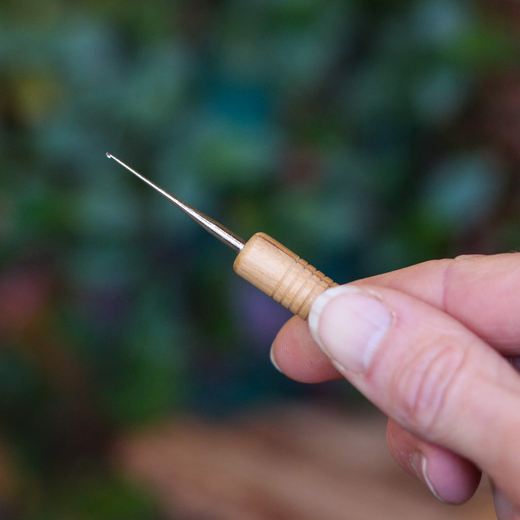 Dreadlock Hæklenål Oliventræ