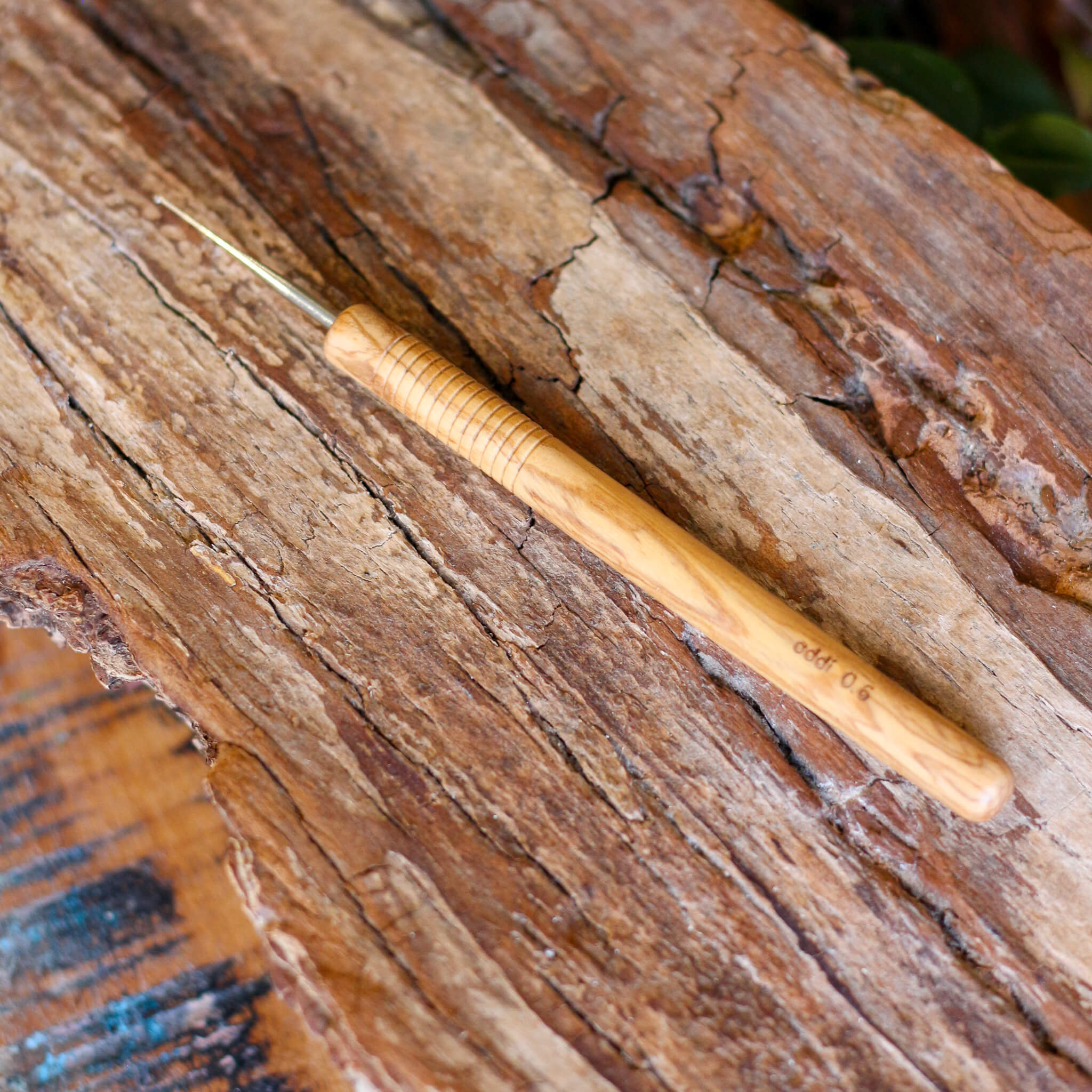 Dreadlock Hæklenål Oliventræ