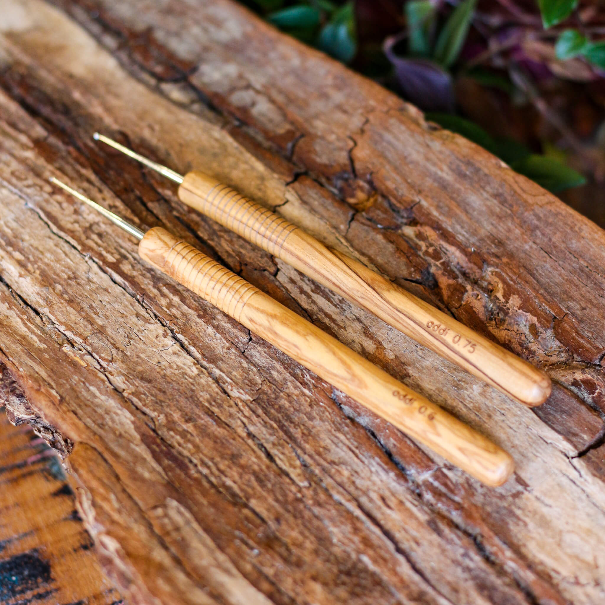 Dreadlock Hæklenål Oliventræ