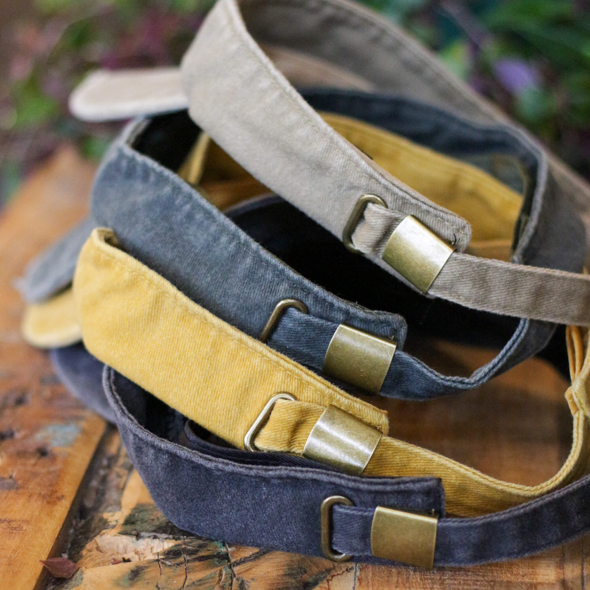 Dreadlock Denim Sun Visor