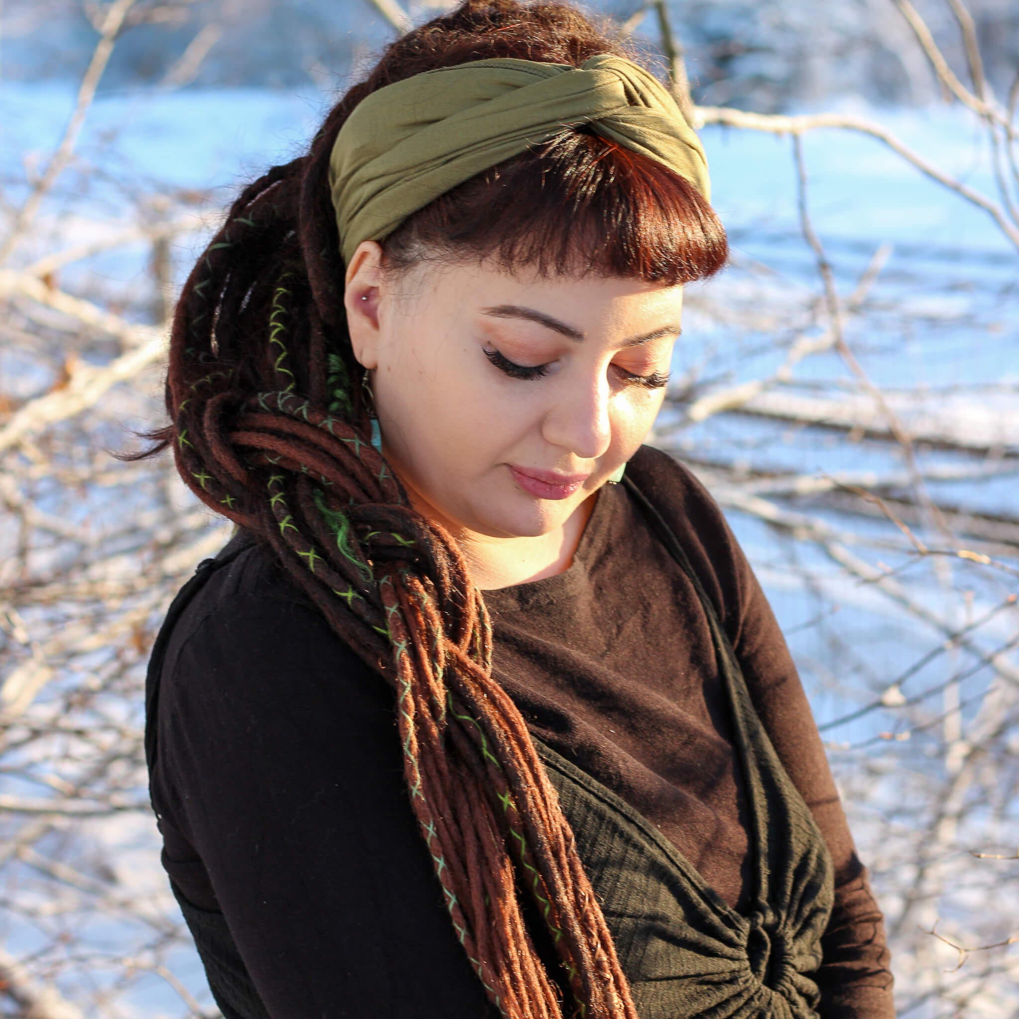 Dreadlock-Wickelschnur – Set mit 3 Farben