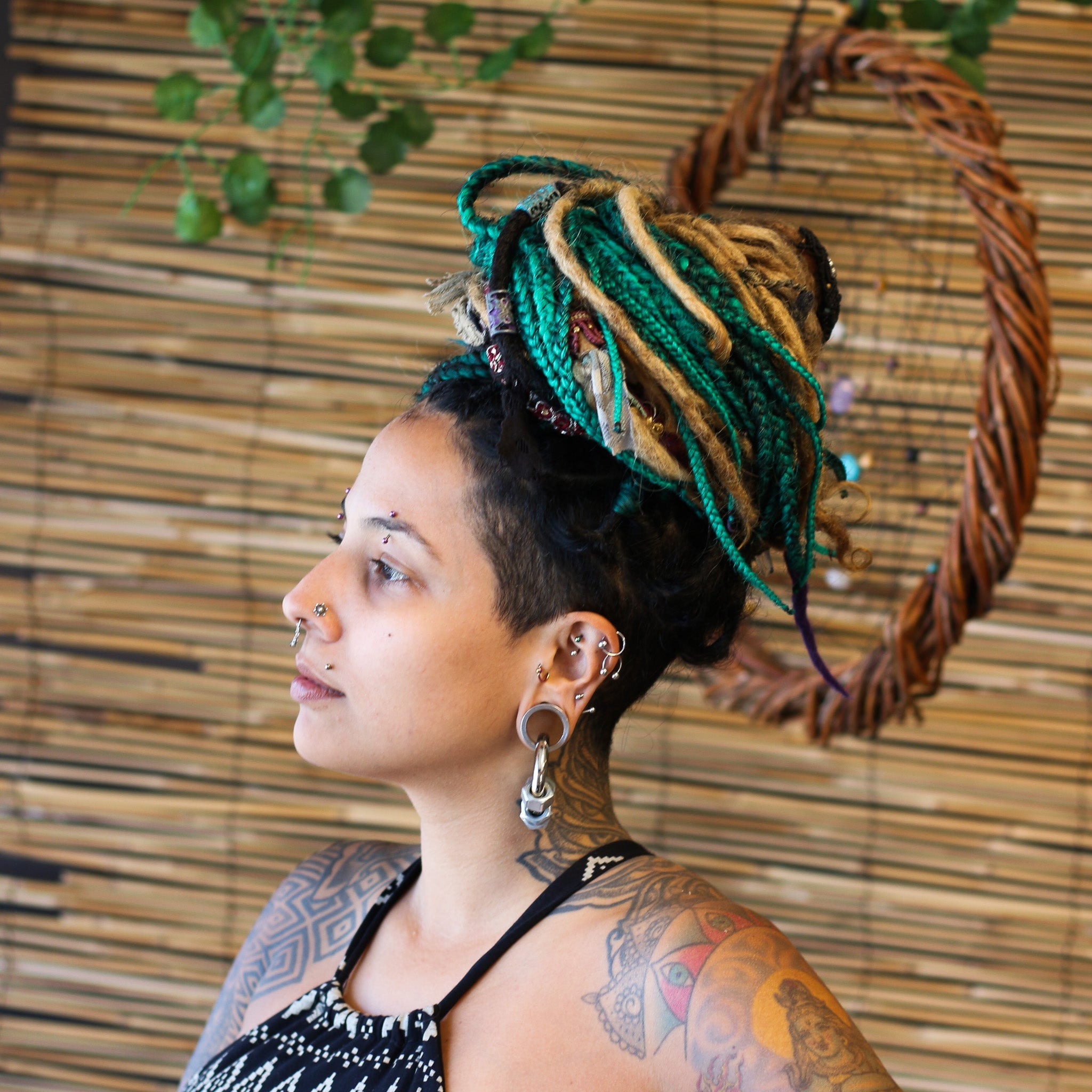 Dreadlock Silicone Swimming Cap