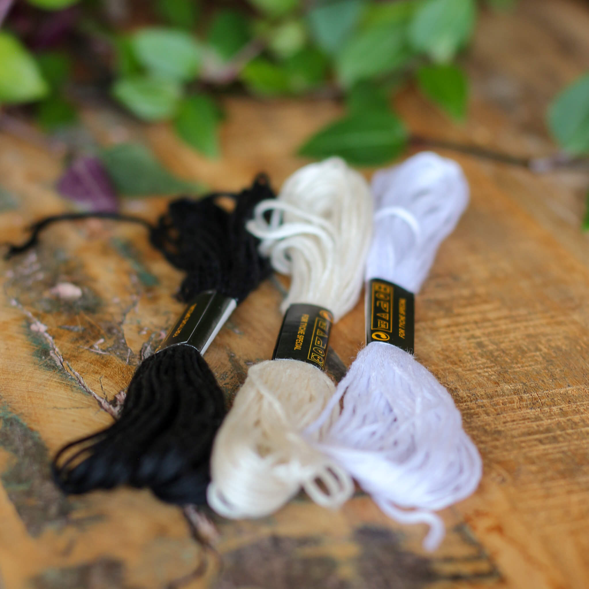 Dreadlock-Wickelschnur – Set mit 3 Farben