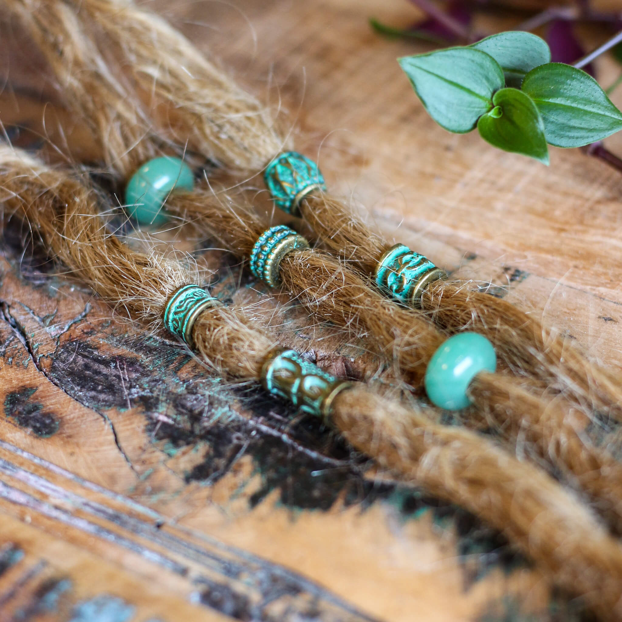 Green Accent Bead Set