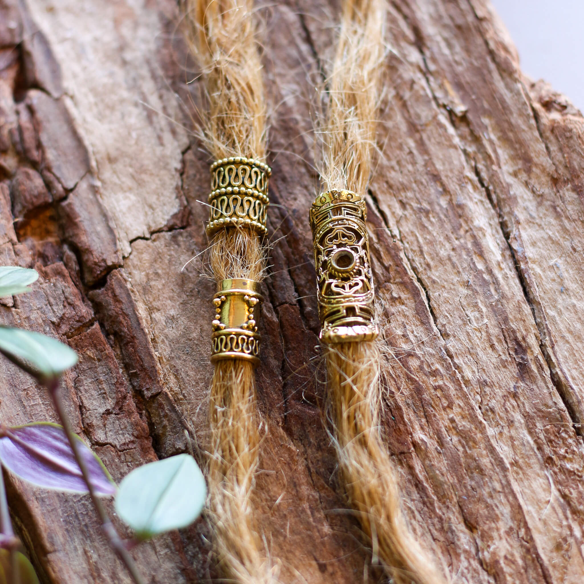 Indian Gypsy Brass Bead Set