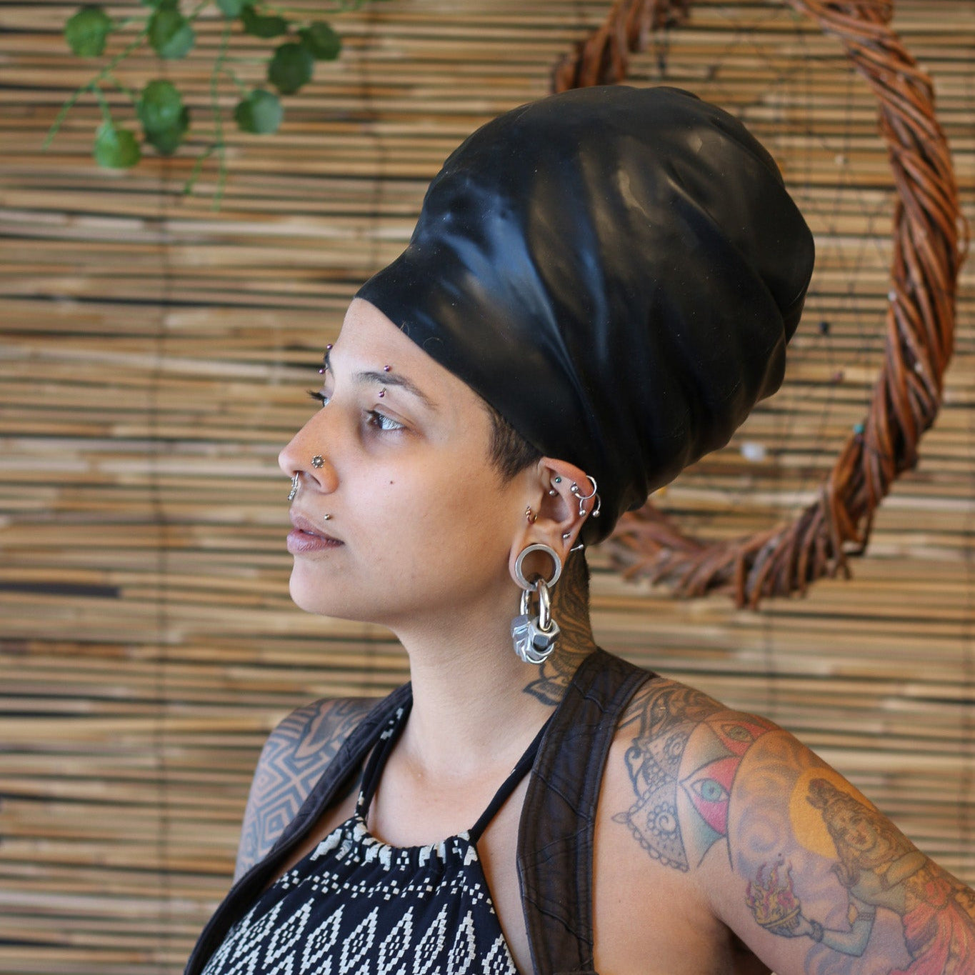 Dreadlock Silicone Swimming Cap