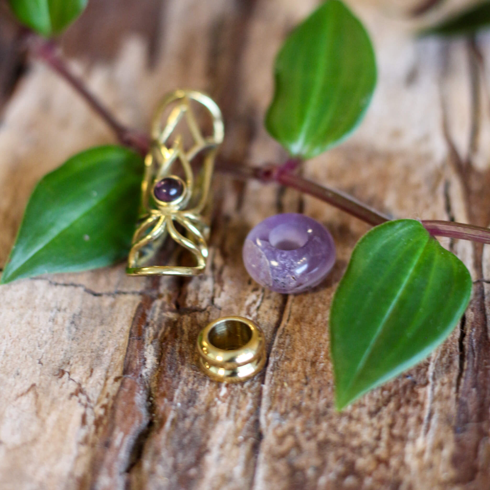 Lotus Dread Bead Jewelry Set