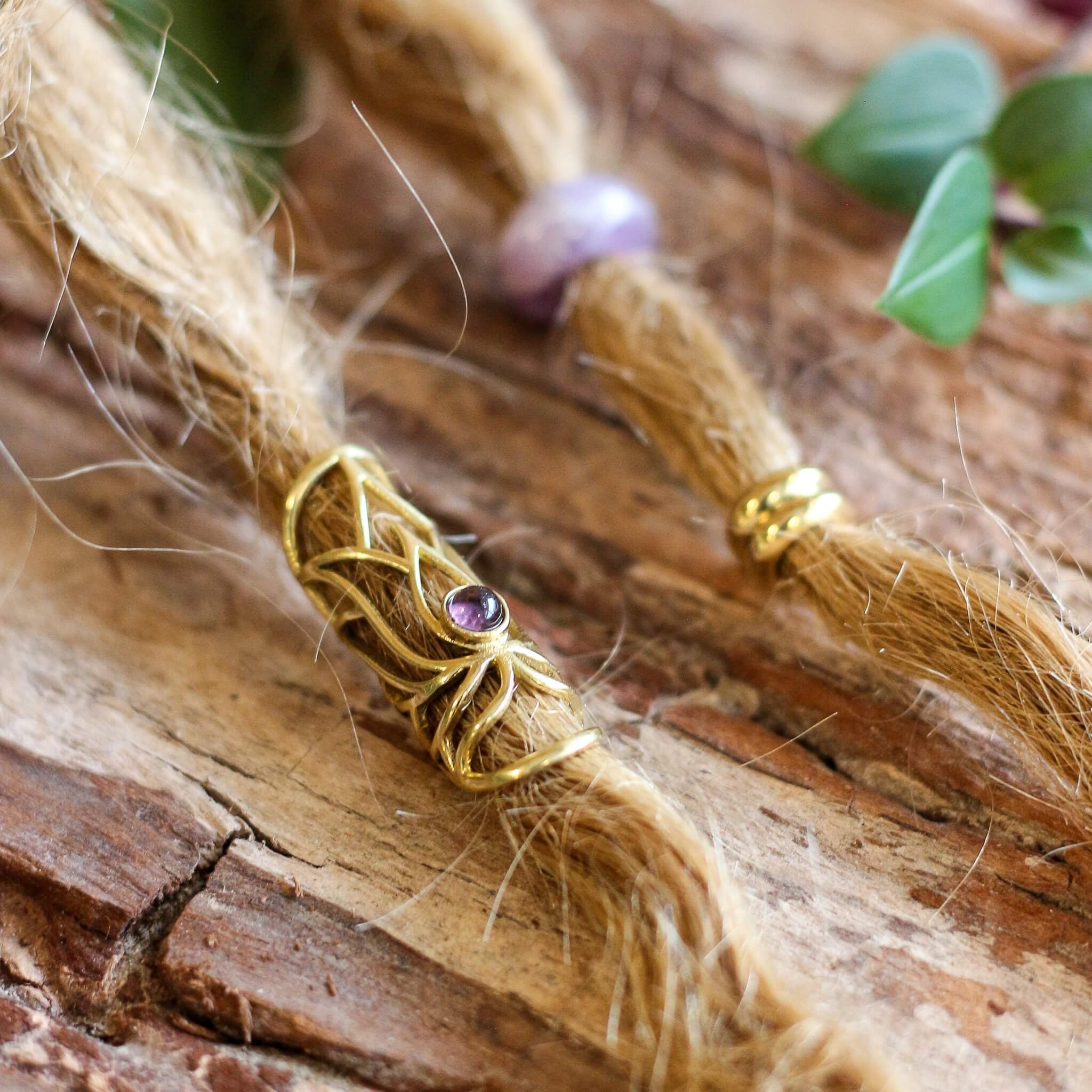 Lotus Dread Bead Jewelry Set