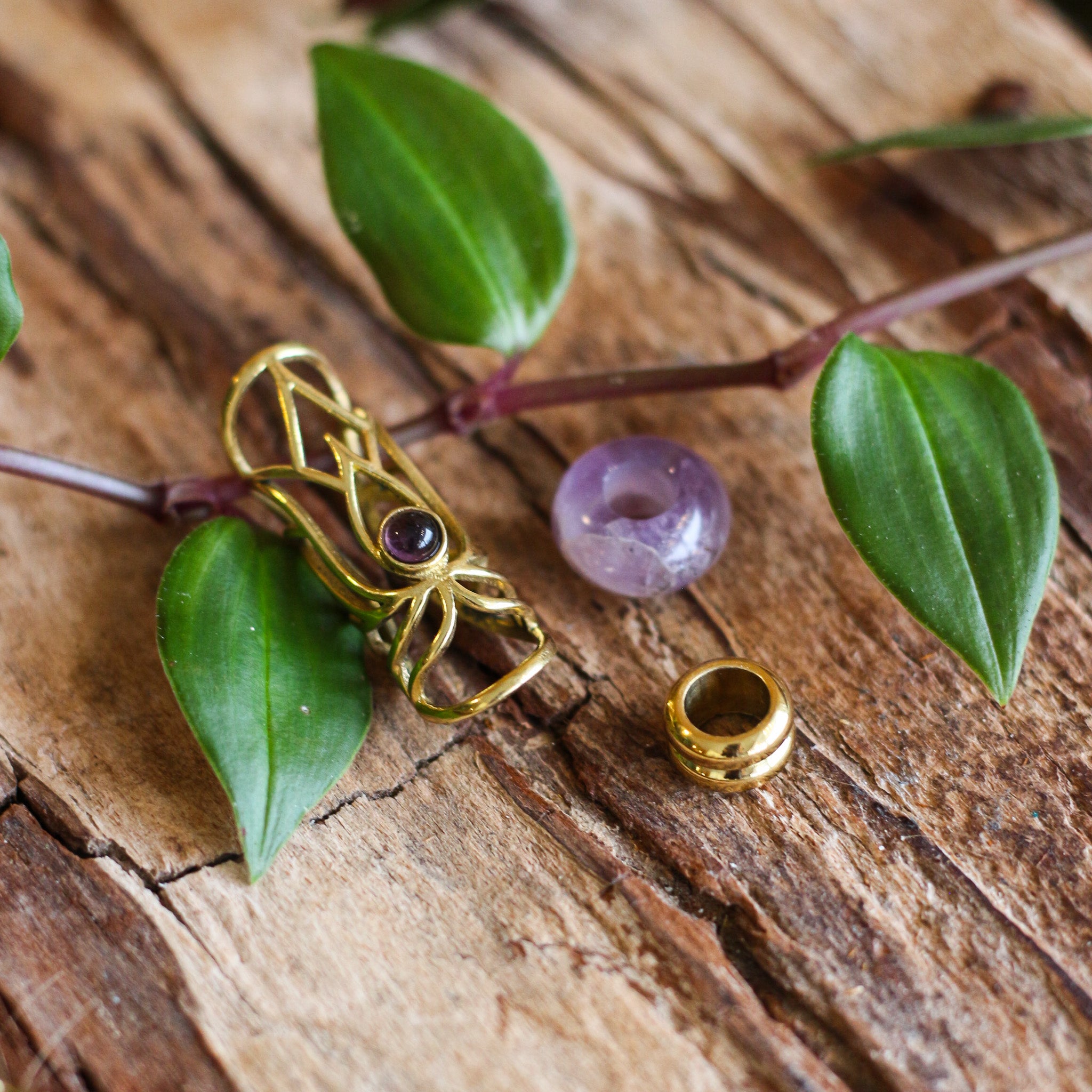 Lotus Dread Bead Jewelry Set