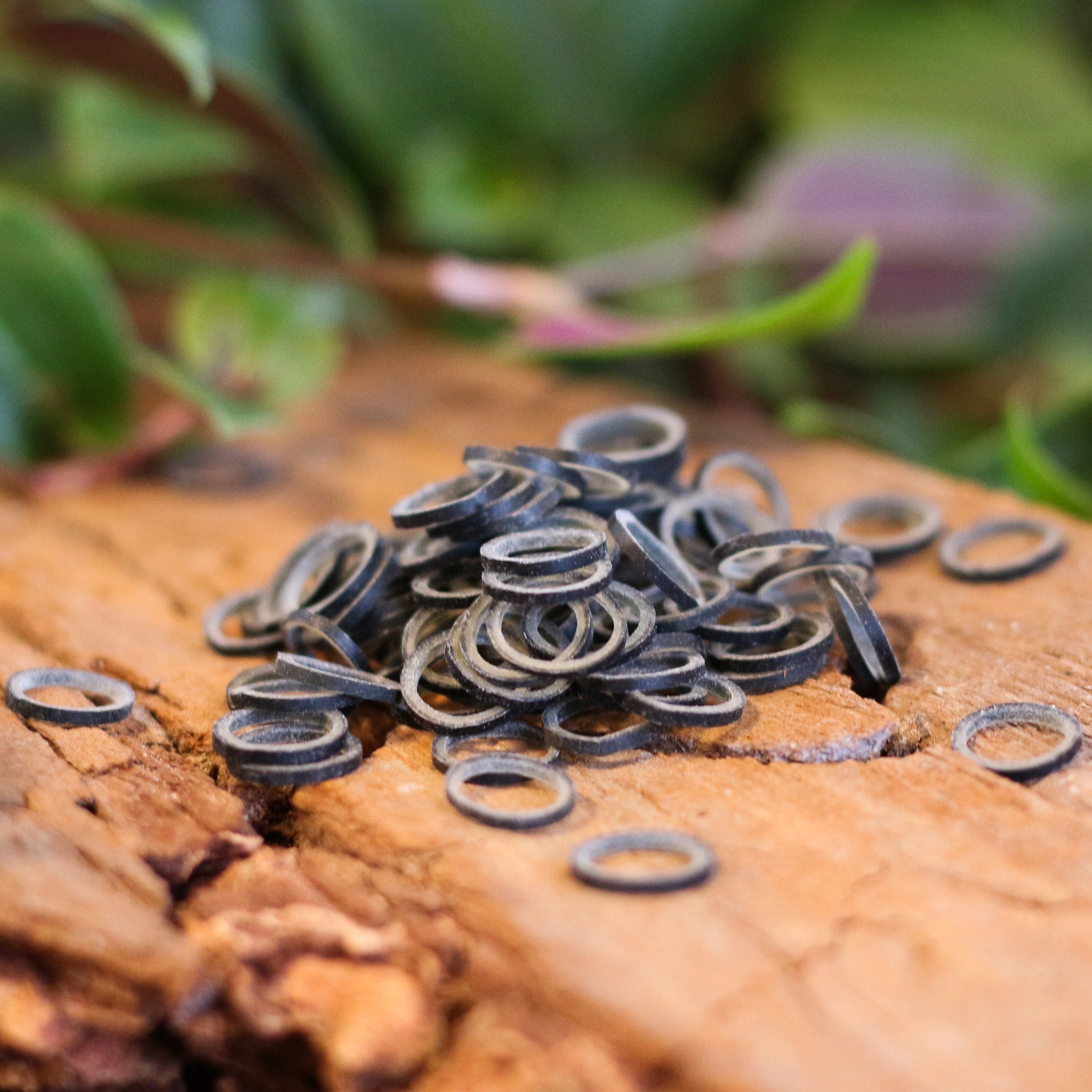Naturlig Latex Dreadlock Elastikker