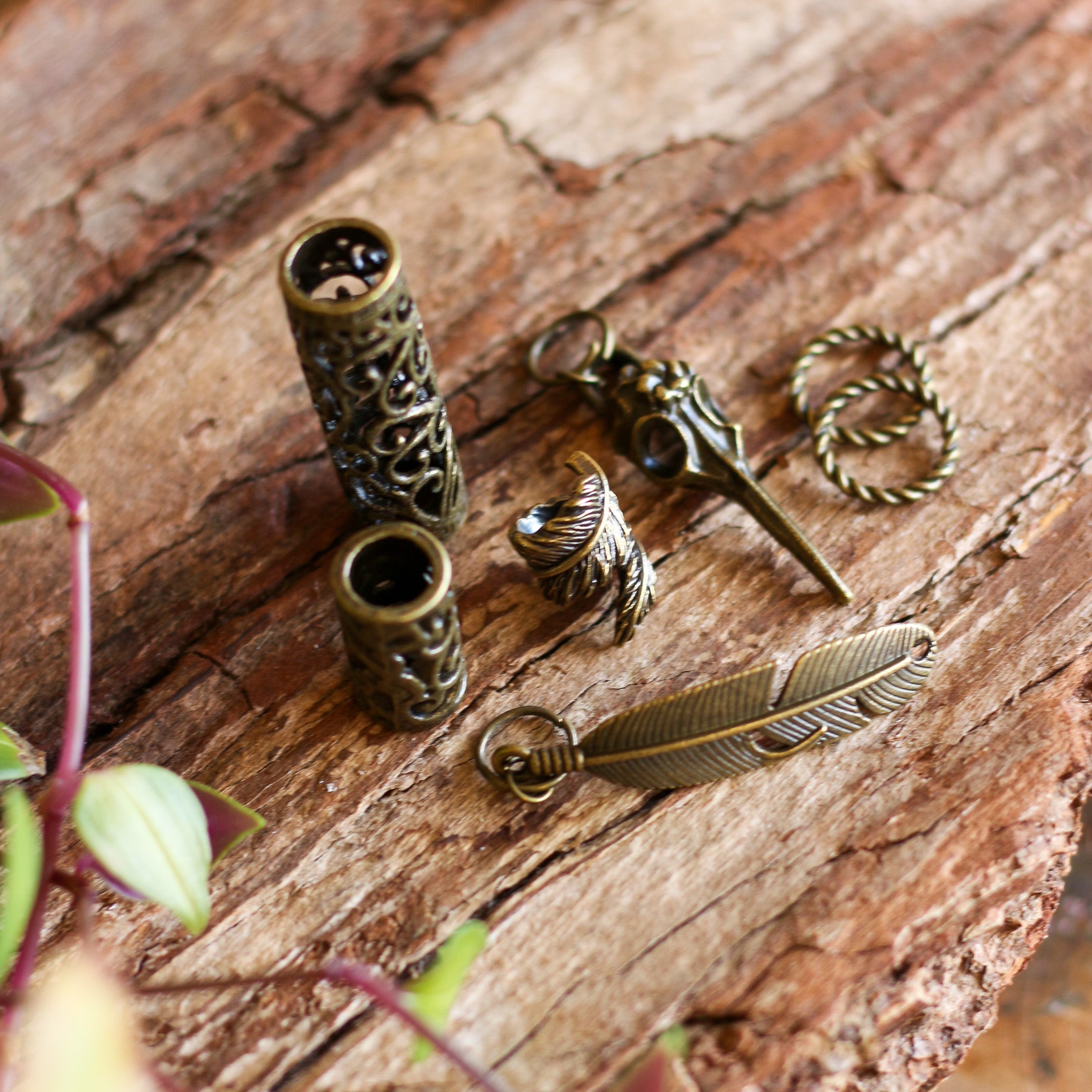 Ravens Nest Dread Bead Set