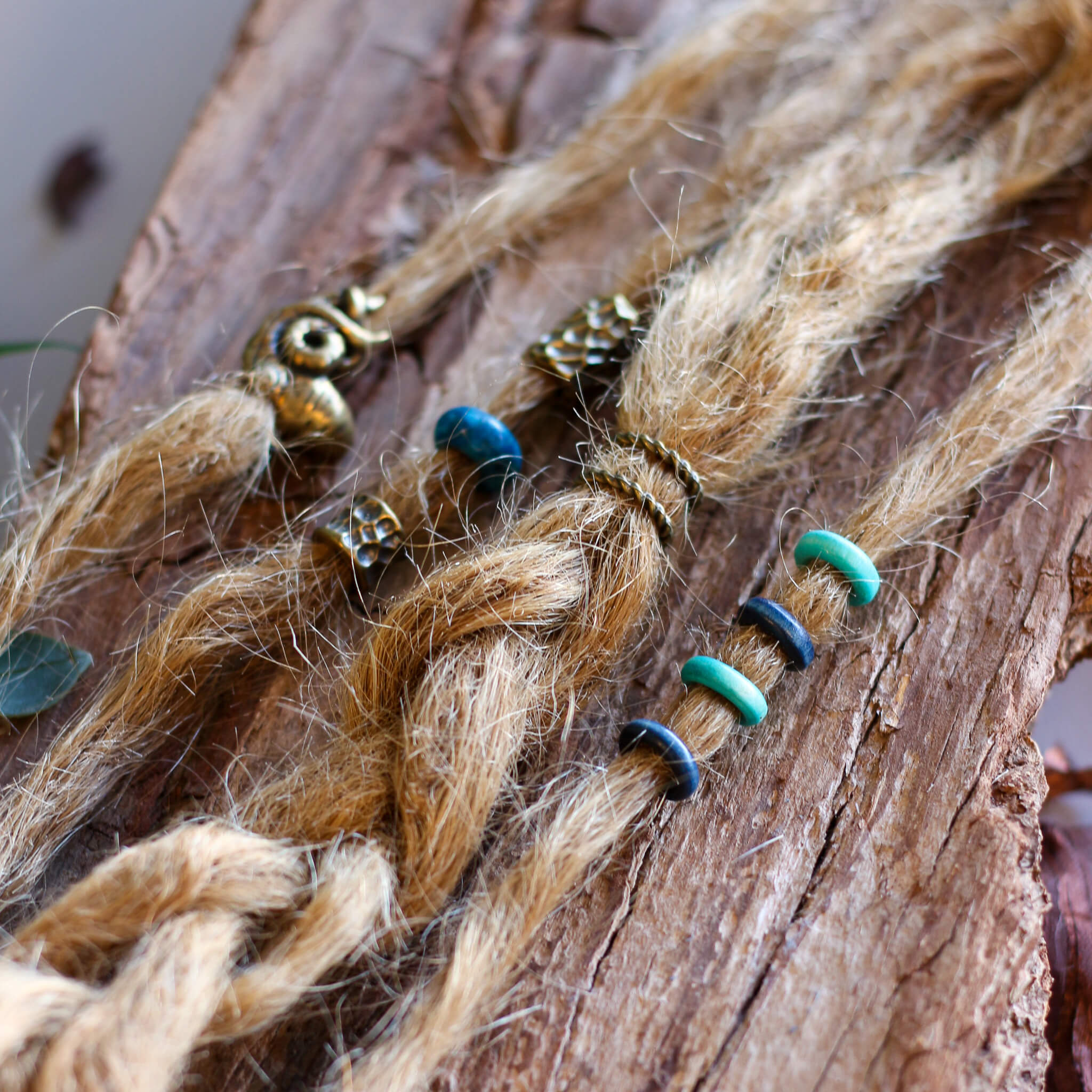 Sea Creature Dreadlock Bead Set
