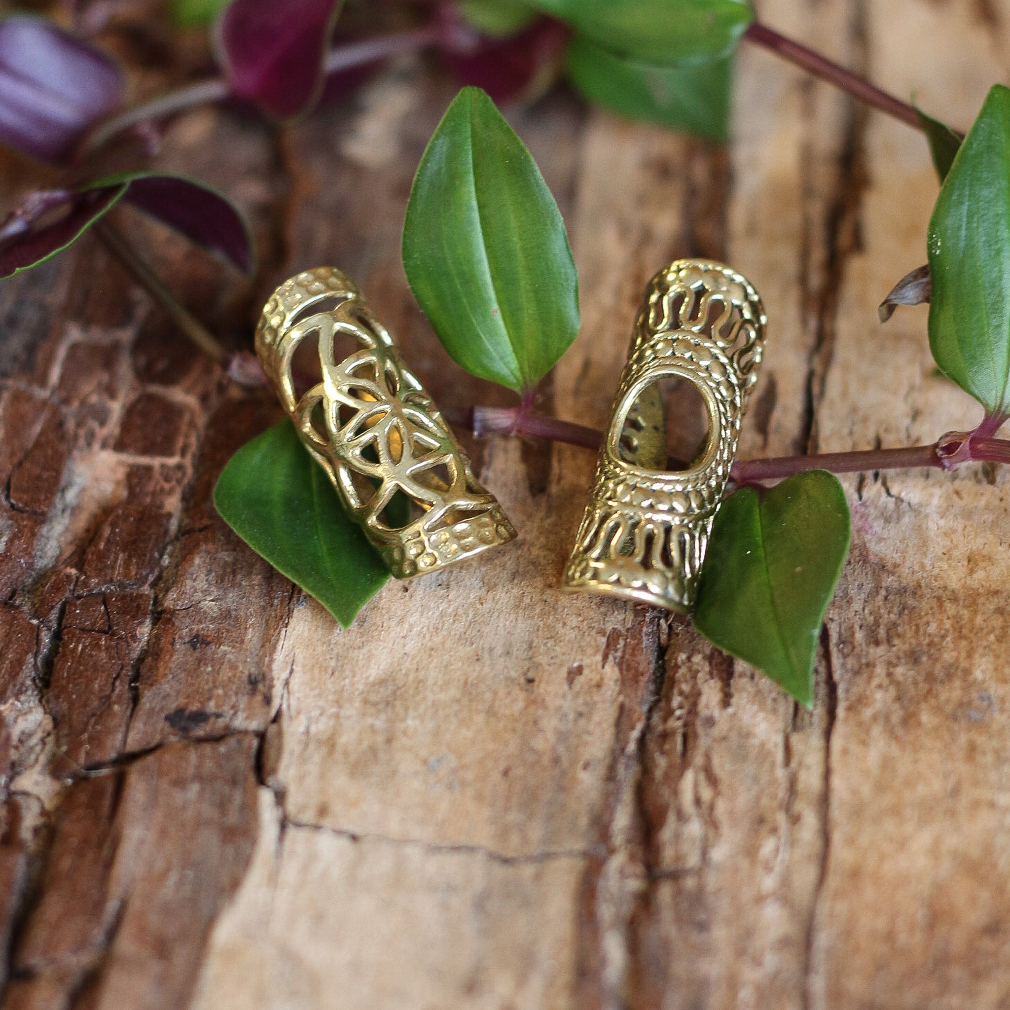 Circle of Life Brass Bead Set