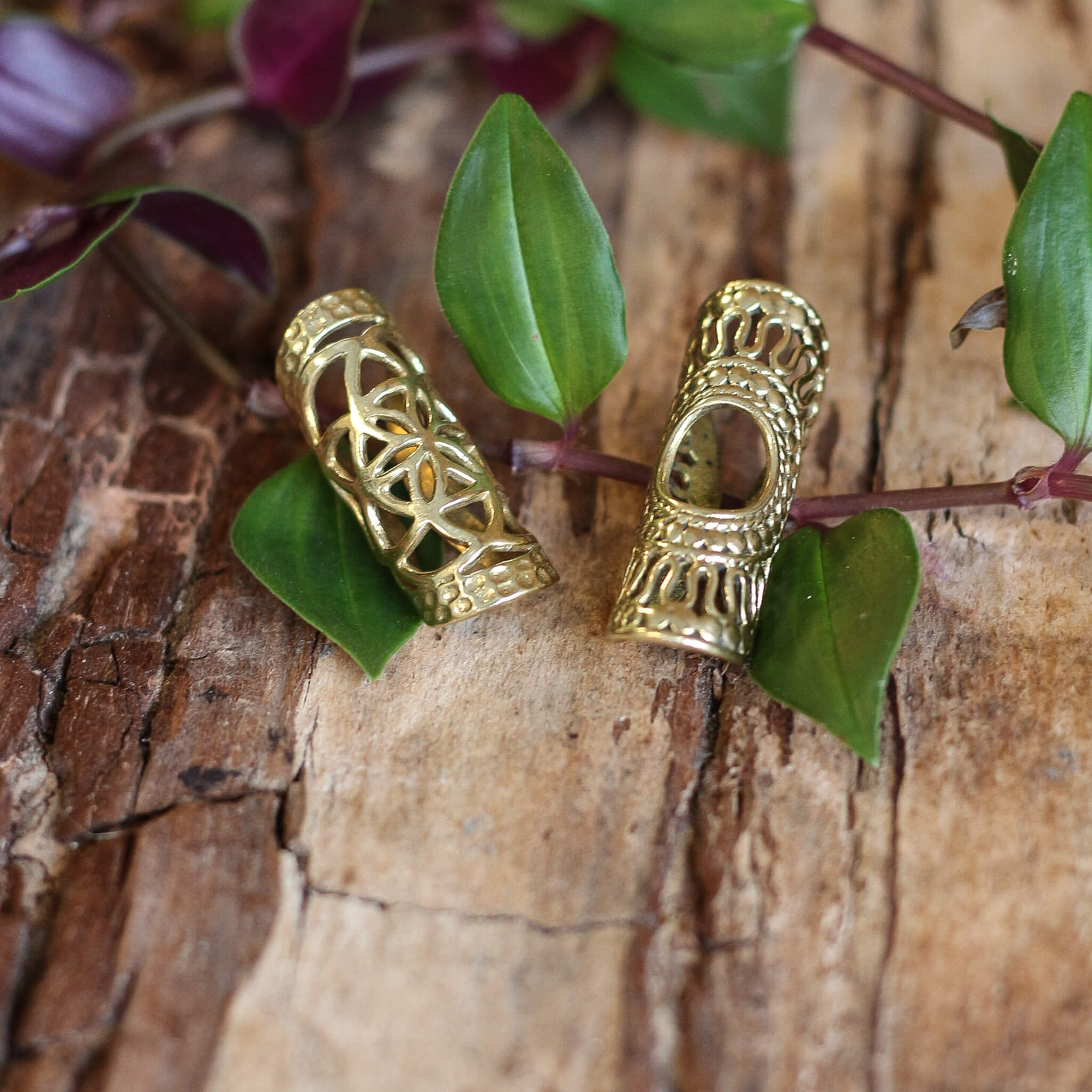 Circle of Life Brass Bead Set