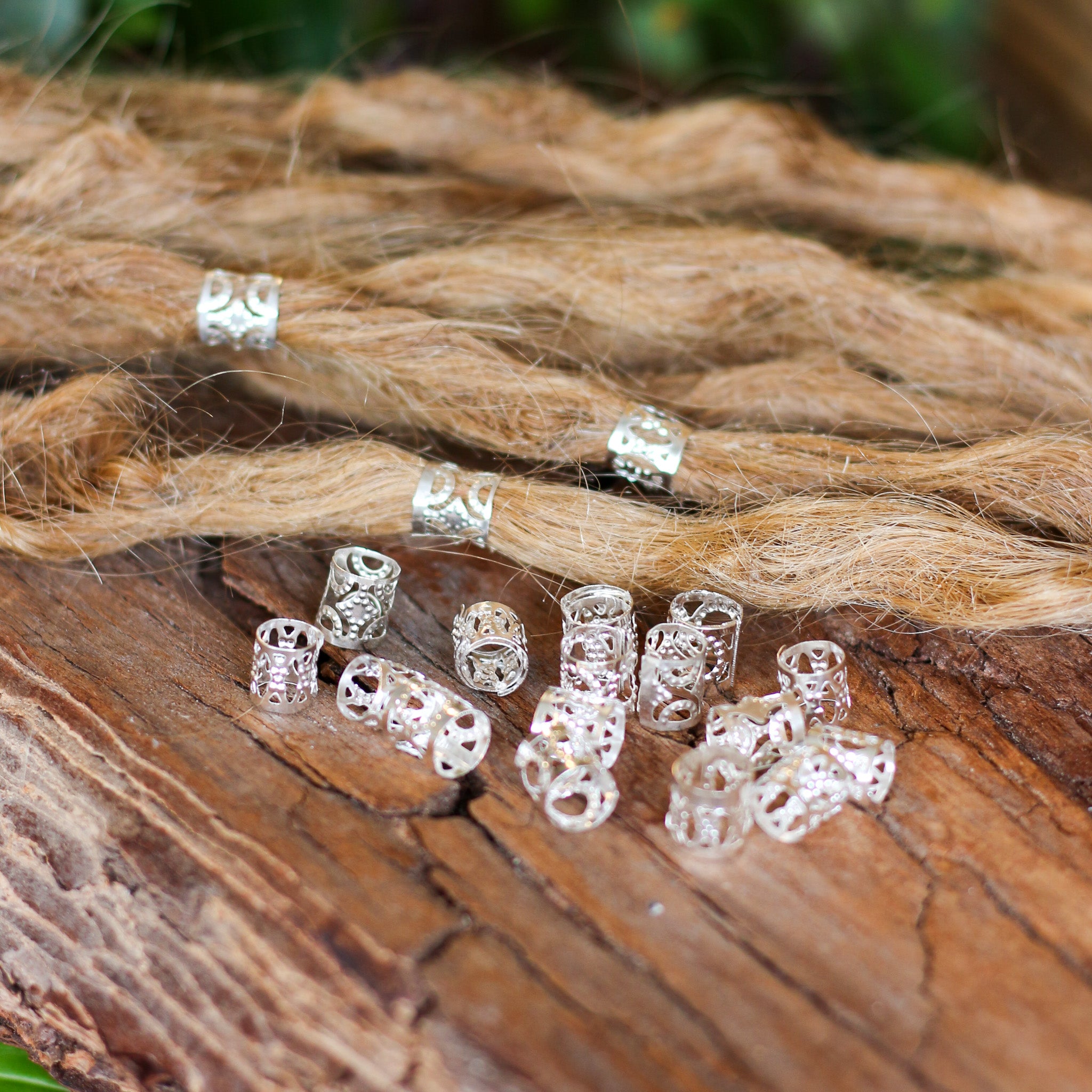 Silver Dream Dreadlock-Manschetten-Set