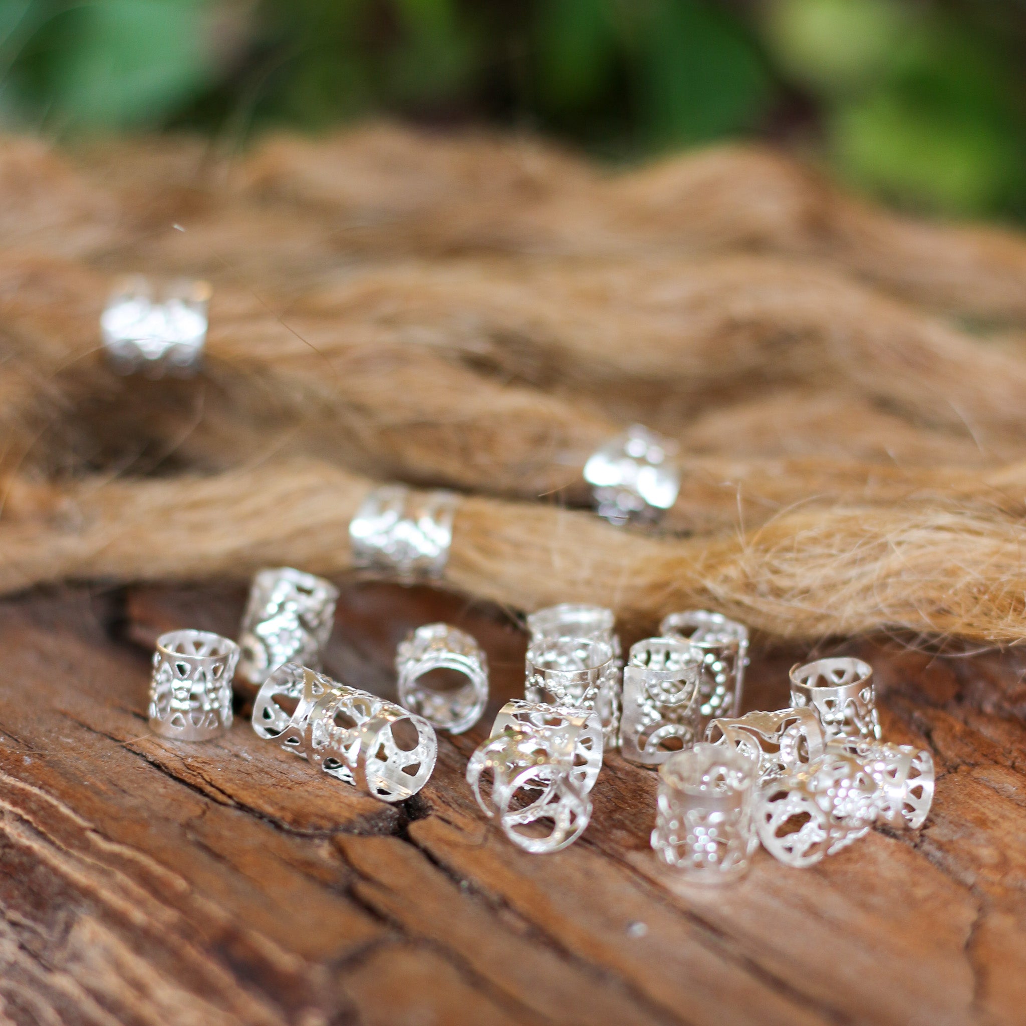 Silver Dream Dreadlock-Manschetten-Set