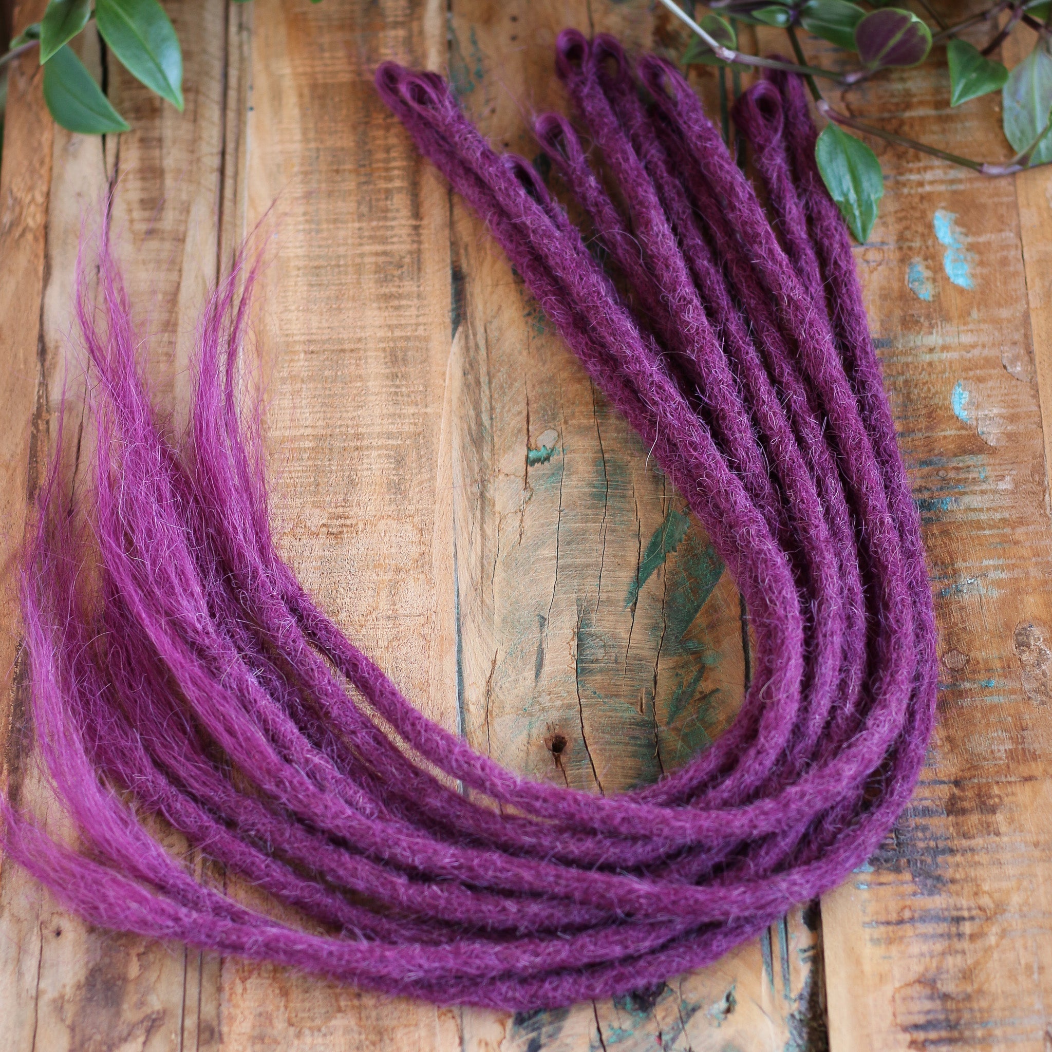 Single Ended (SE) Dreadlock Extensions - Lavender Dream