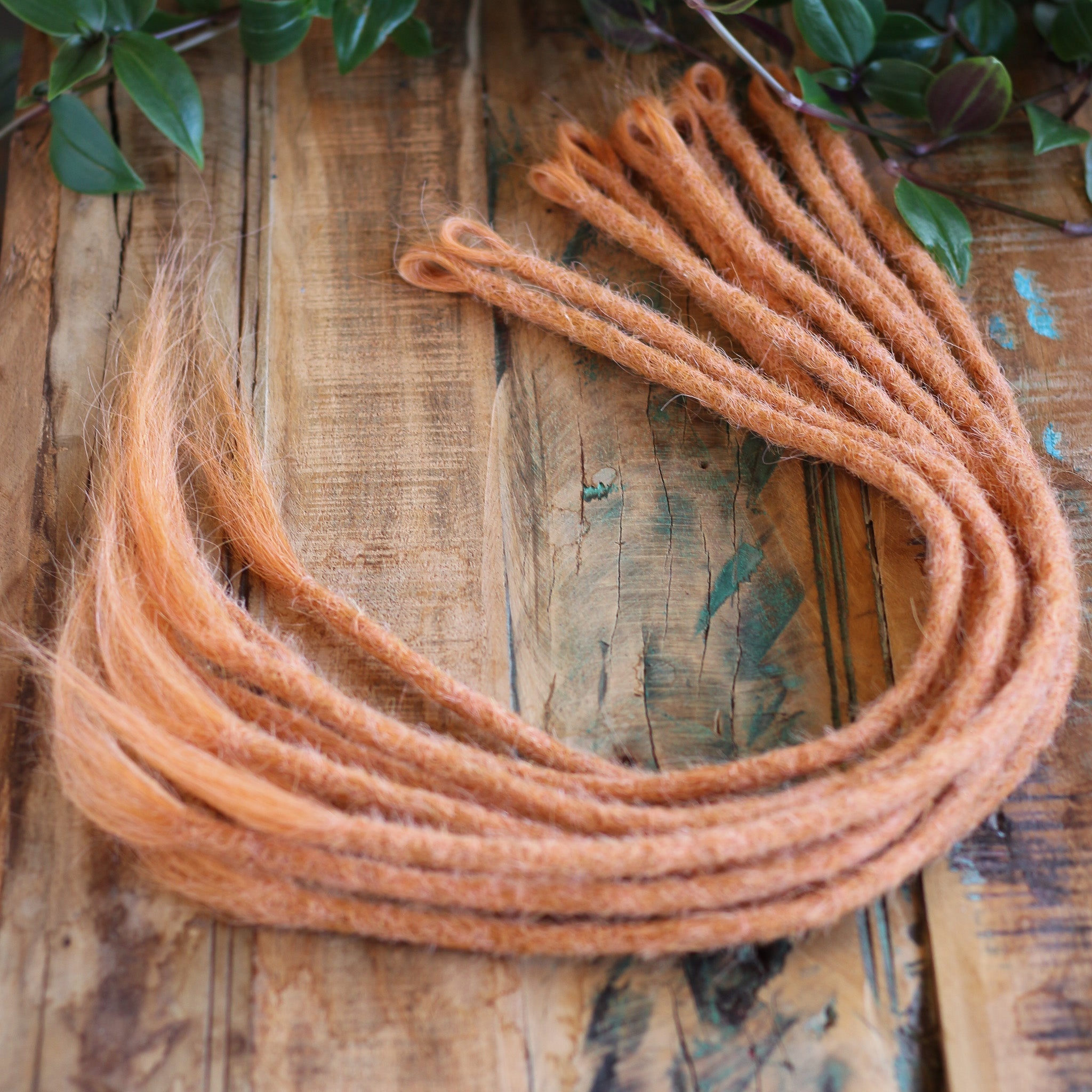 Single Ended (SE) Dreadlock Extensions - Sunset Blush