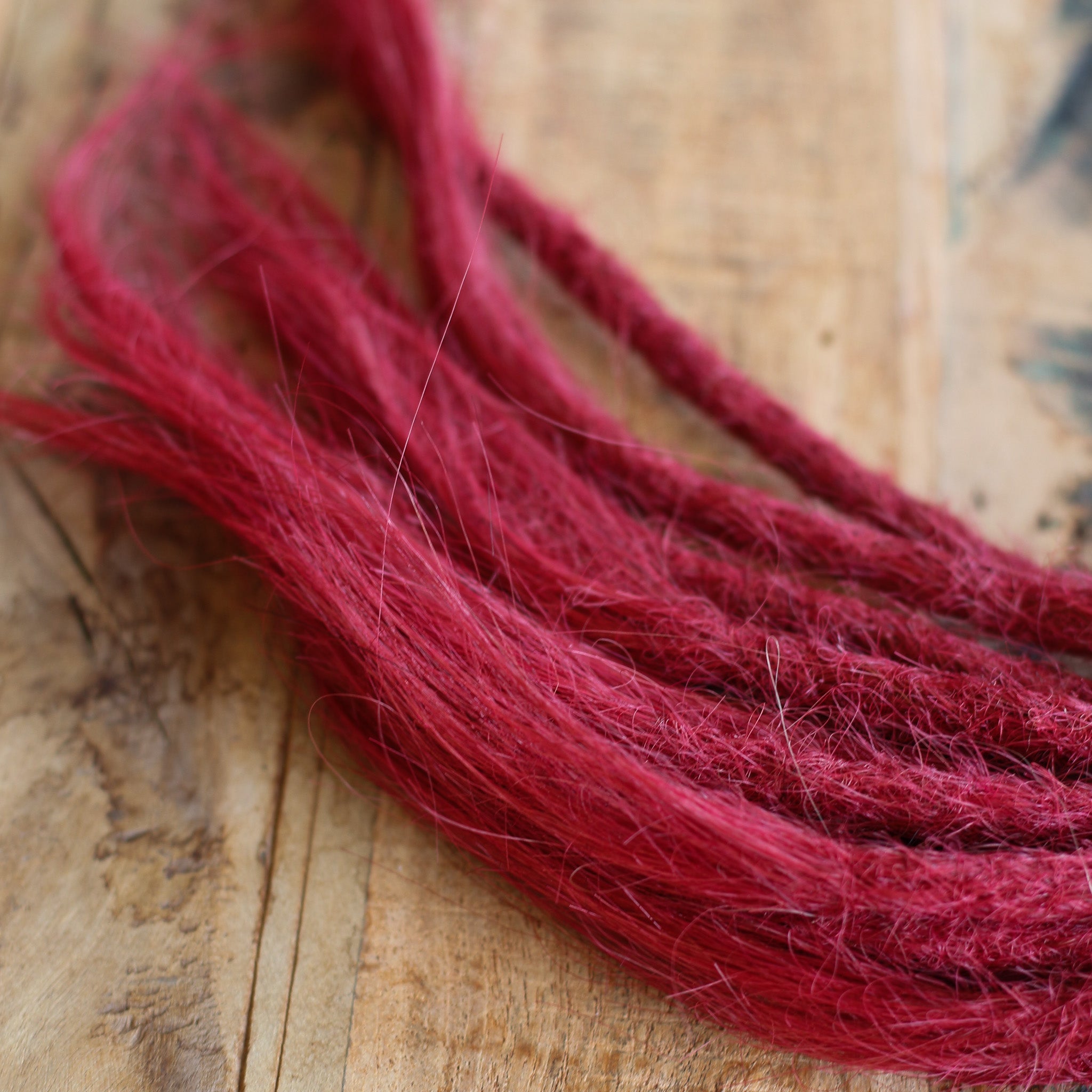 Single Ended (SE) Dreadlock Extensions - Red Vine