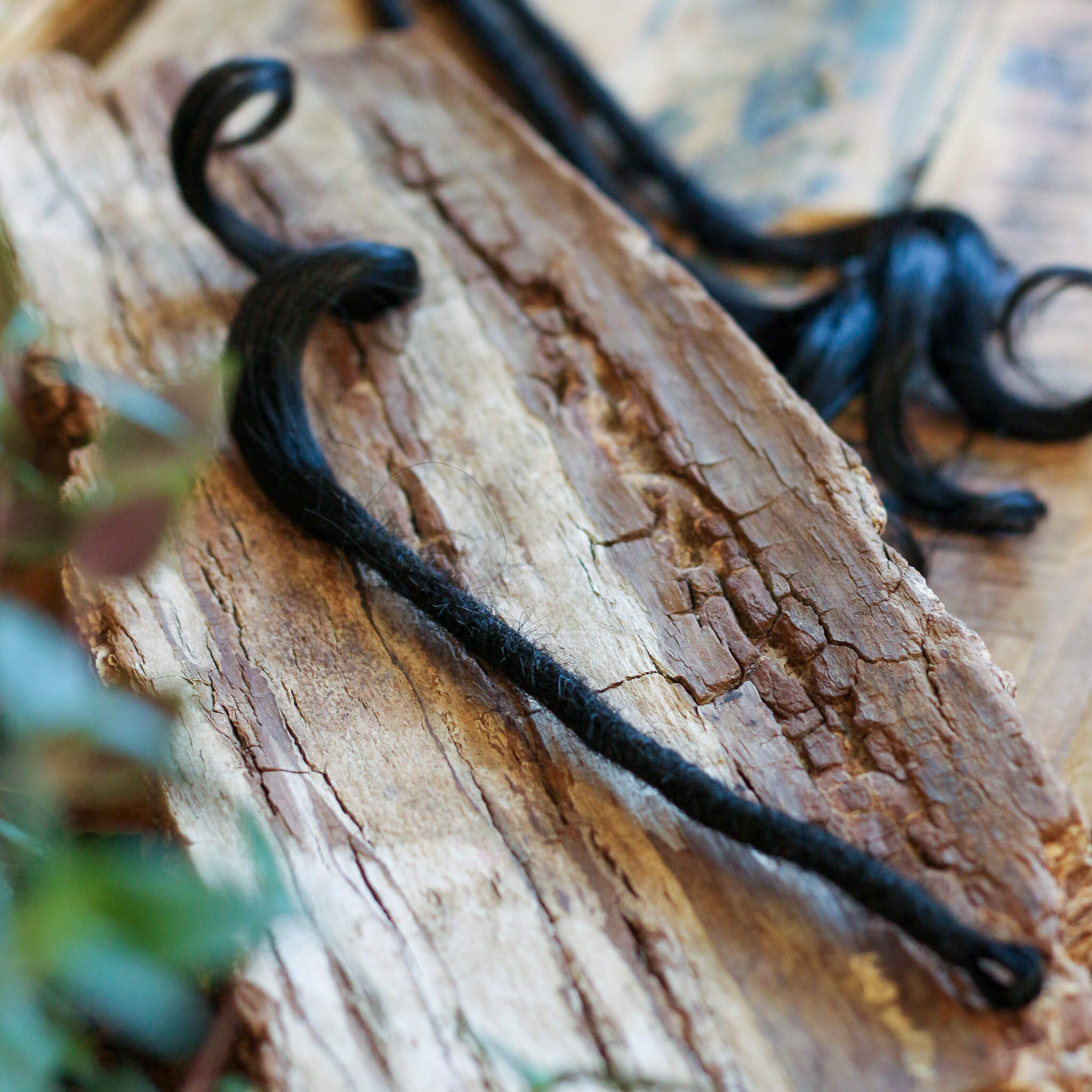 Single Ended (SE) Long End Dreadlocks - Black