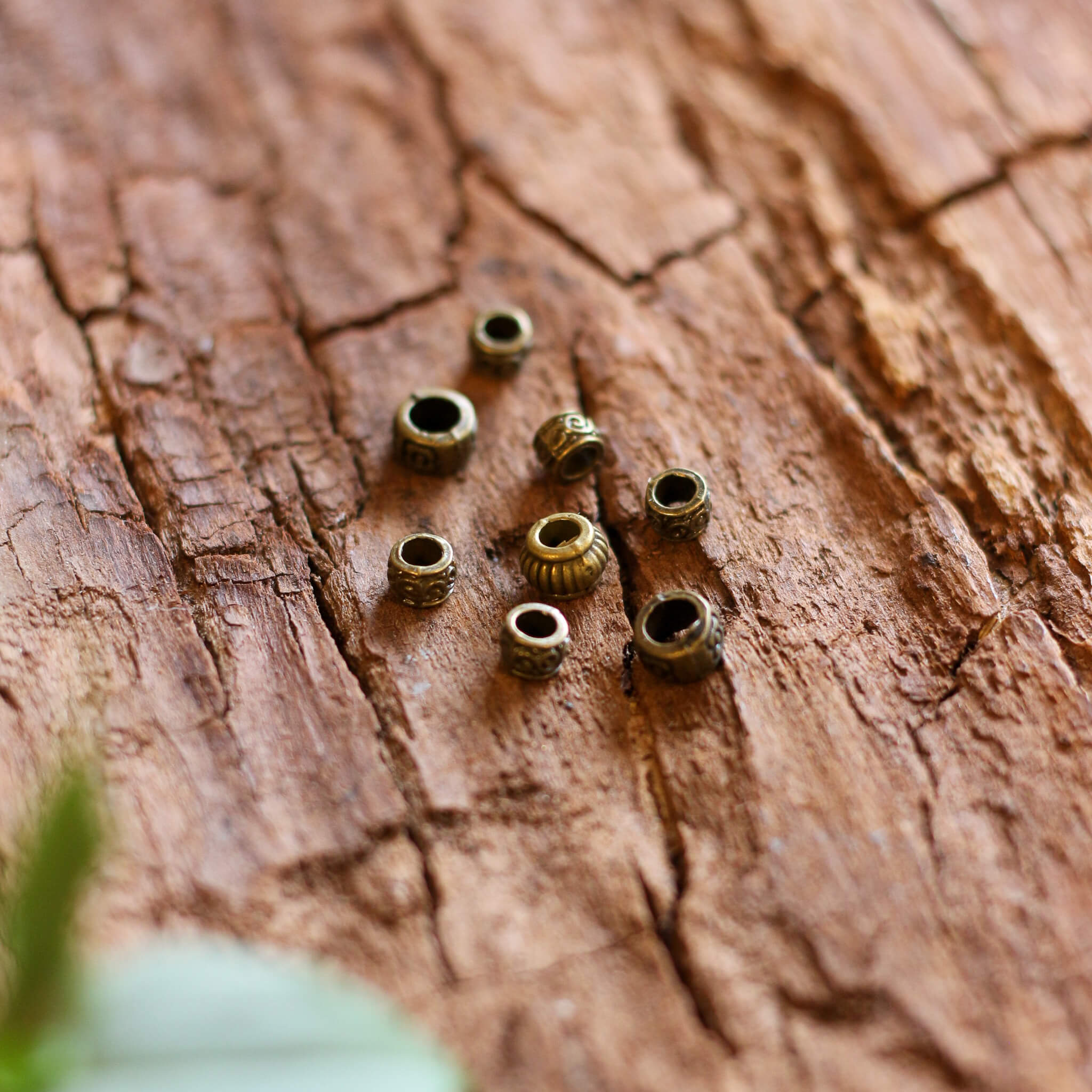 Sister Locs Bronze Bead Set