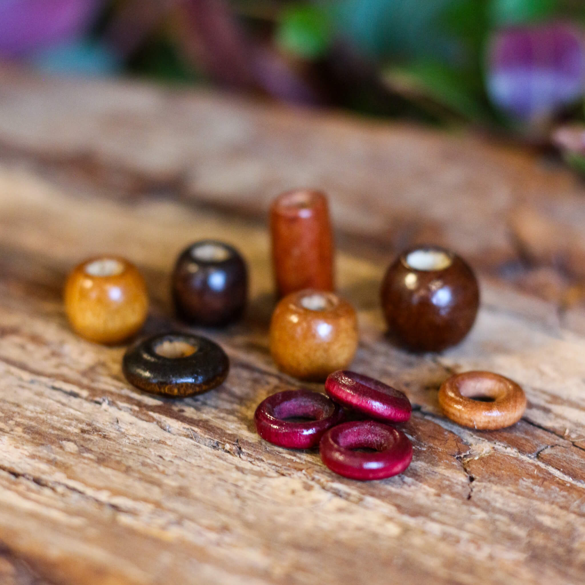 Earth & Fire Dread Beads Set