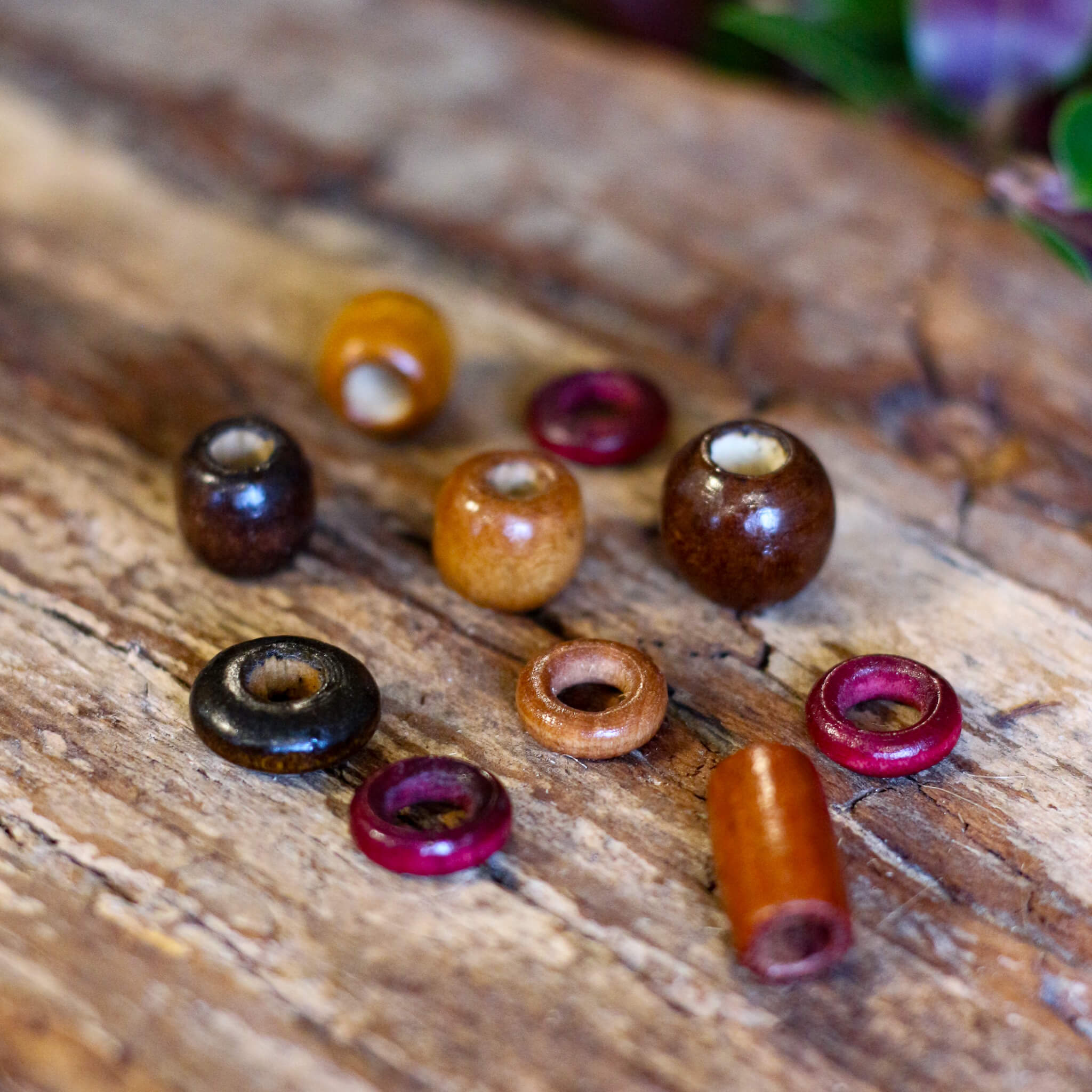 Earth & Fire Dread Beads Set