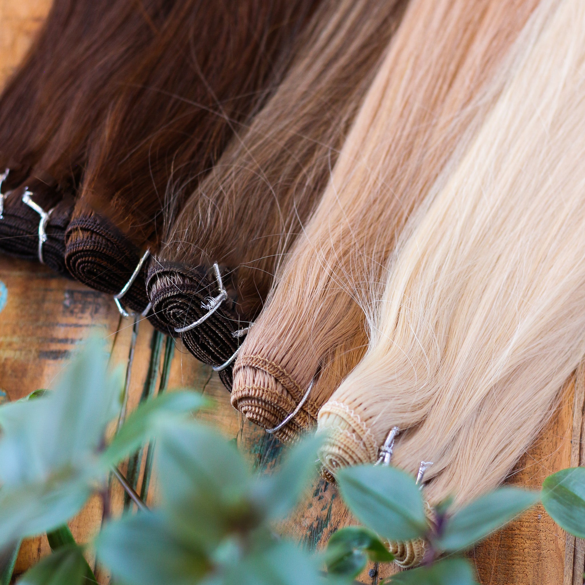 Hår Trense Extensions - Ægte Hår - 100G