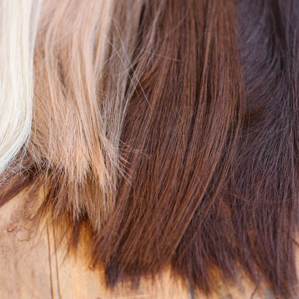 Hår Trense Extensions - Ægte Hår - 100G