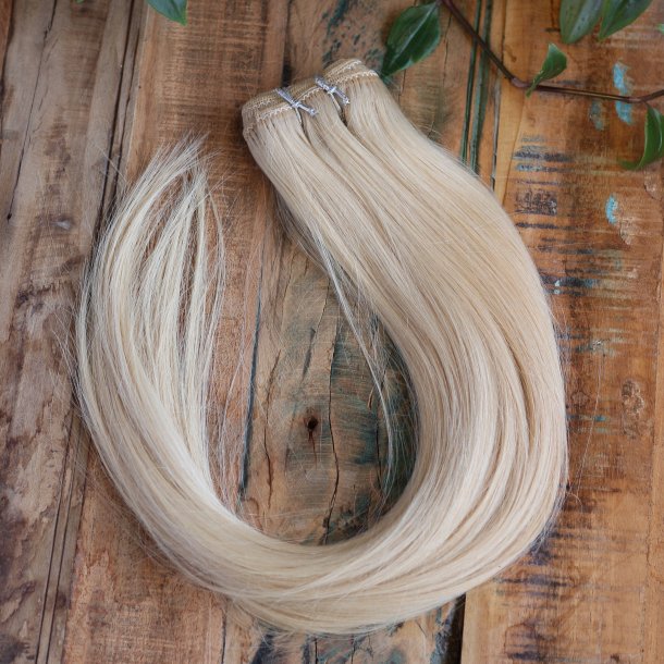 Hår Trense Extensions - Ægte Hår - 100G