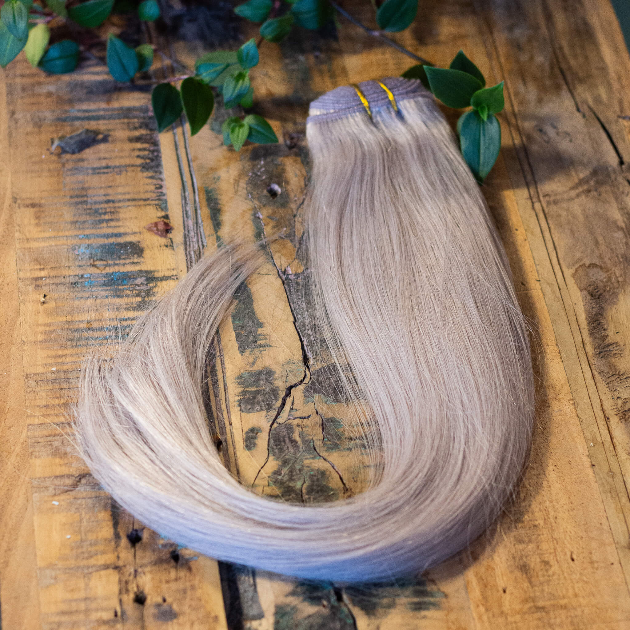 Hår Trense Extensions - Ægte Hår - 100G