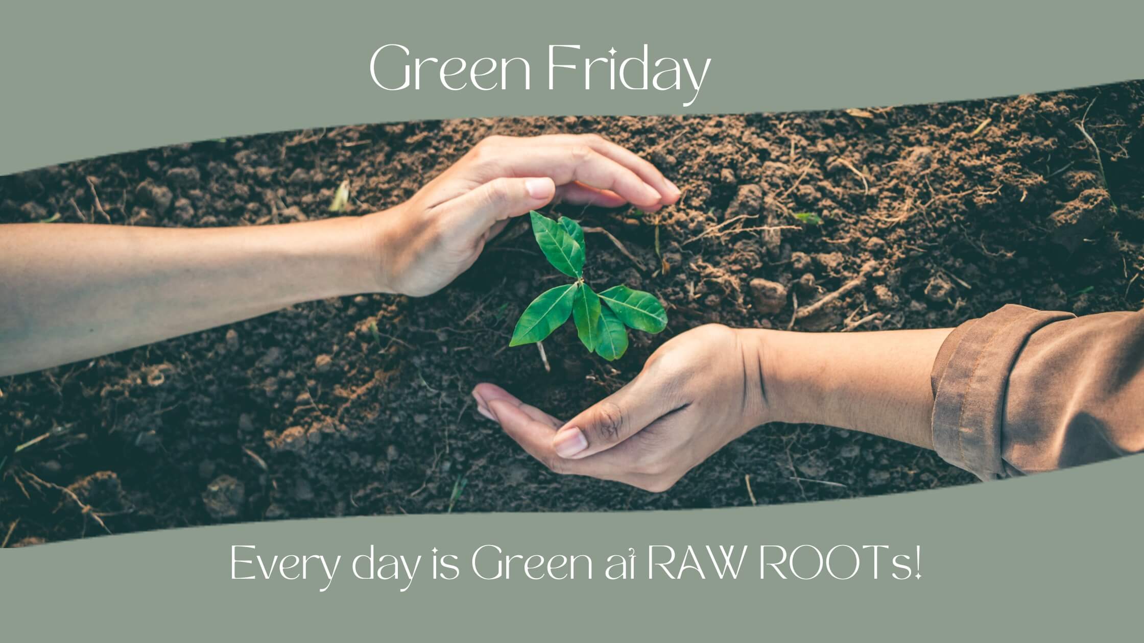 Hvorfor holder vi Green Friday hos RAW ROOTs