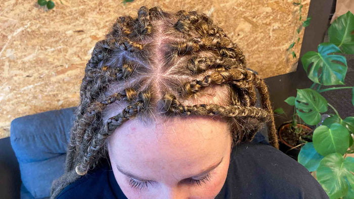 RAW ROOTs Guide: How to Part Your Hair for Dreadlocks & Extensions