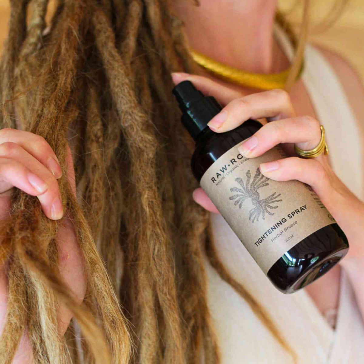 Maintain your dreadlocks with Our Raw Roots Tightening Collection