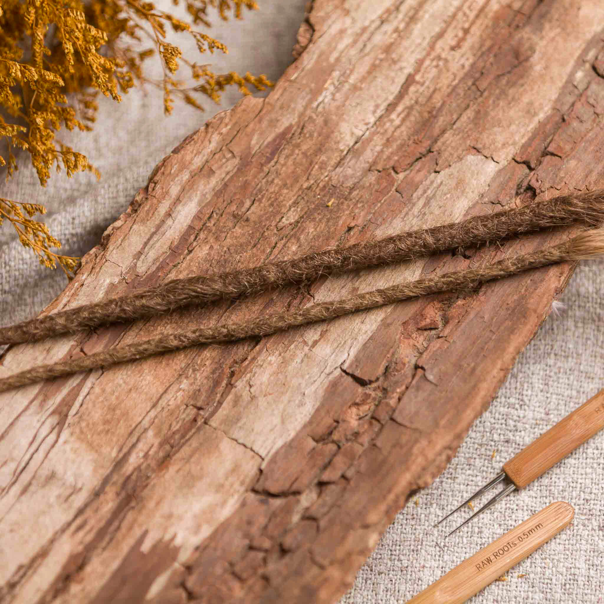 Dreadlock-Extensions Echthaar – Blond