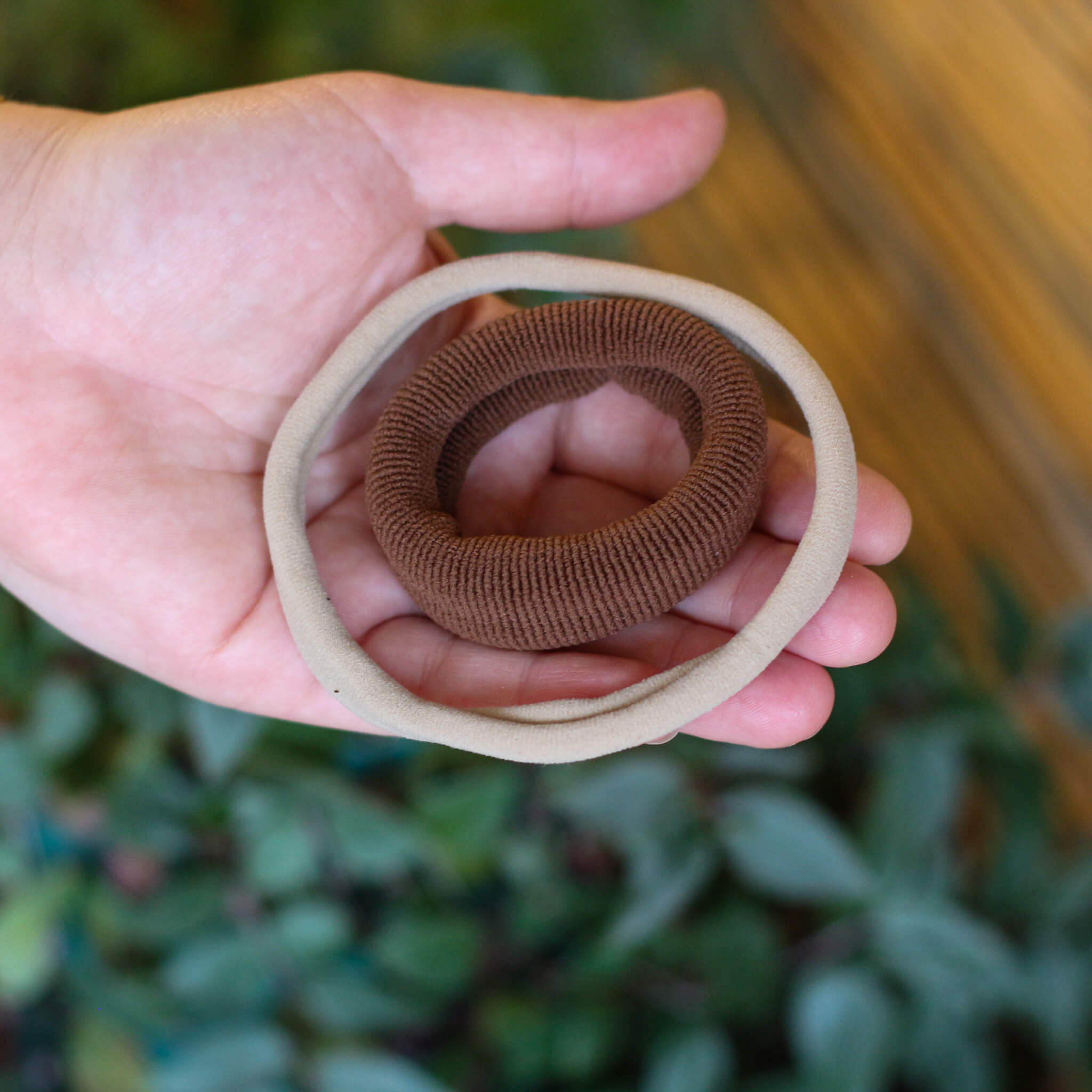 Brown Stretchy Dread Tie Set