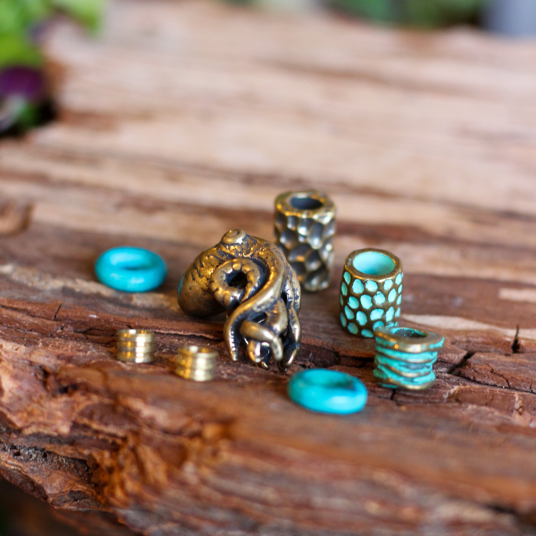 Caribbean Sea Dread Bead Set