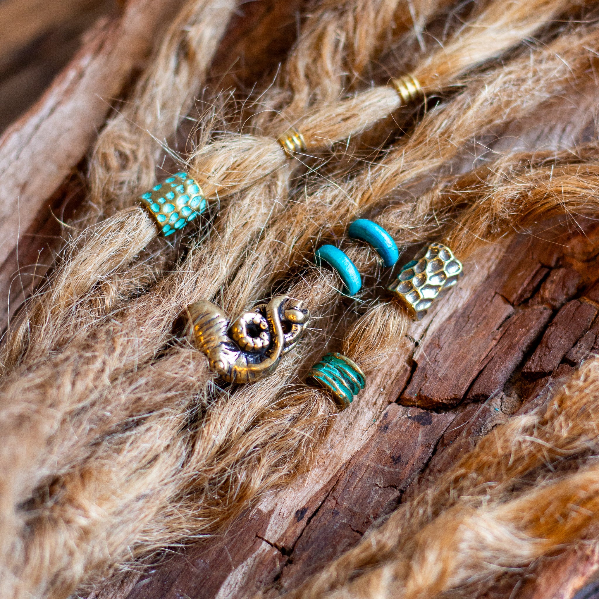 Caribbean Sea Dread Bead Set