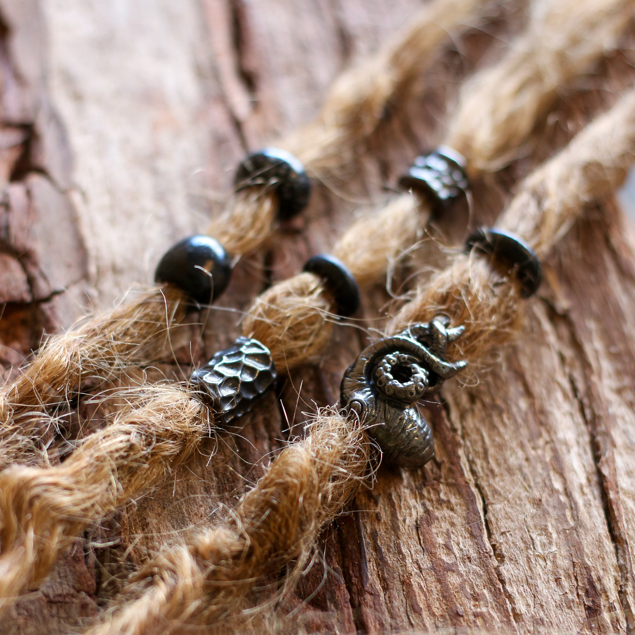 Dark Sea Dreadlock Bead Set