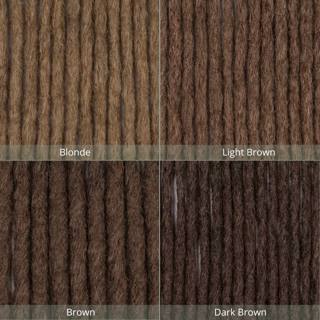 Dreadlock Extensions Ægte Hår - Blond