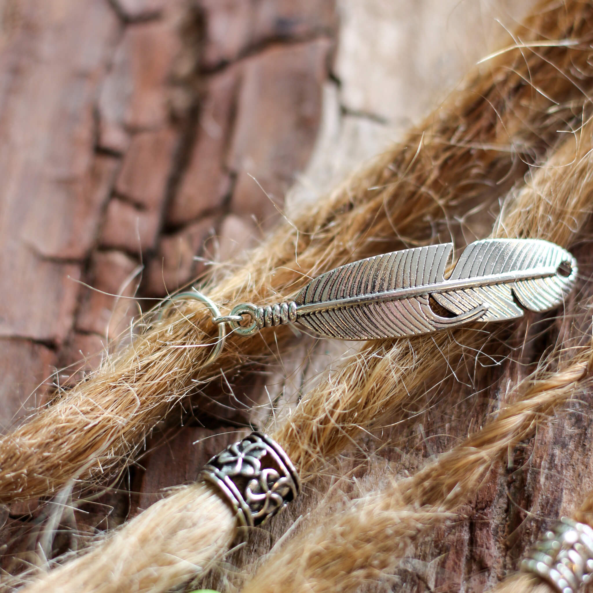 Forest Flame Dread Bead Set