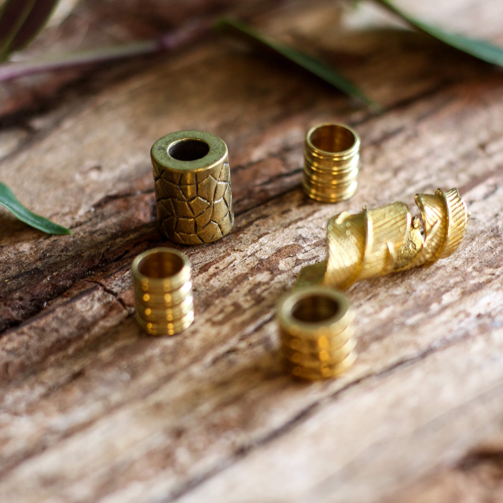 Golden Accent Bead Set