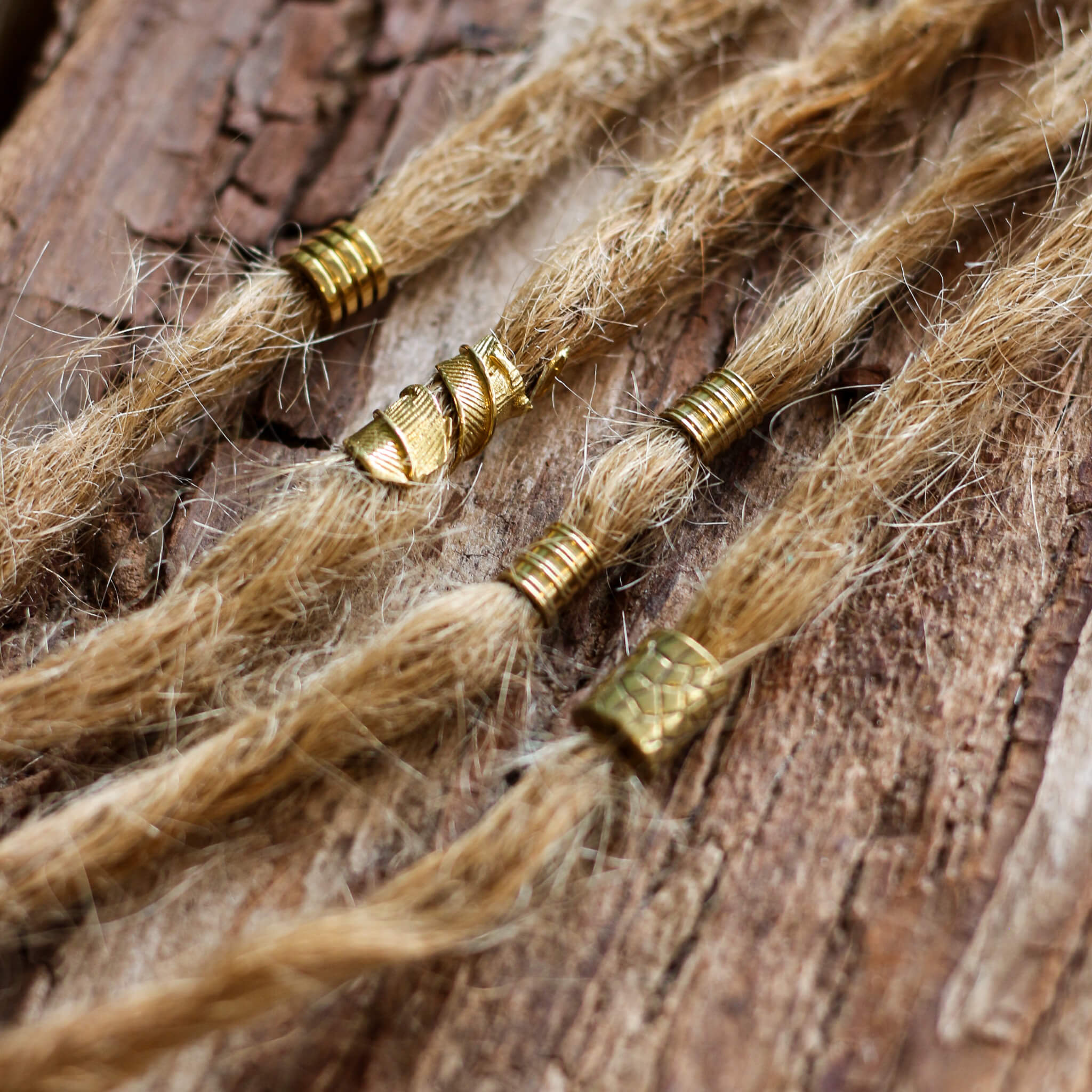 Golden Accent Bead Set